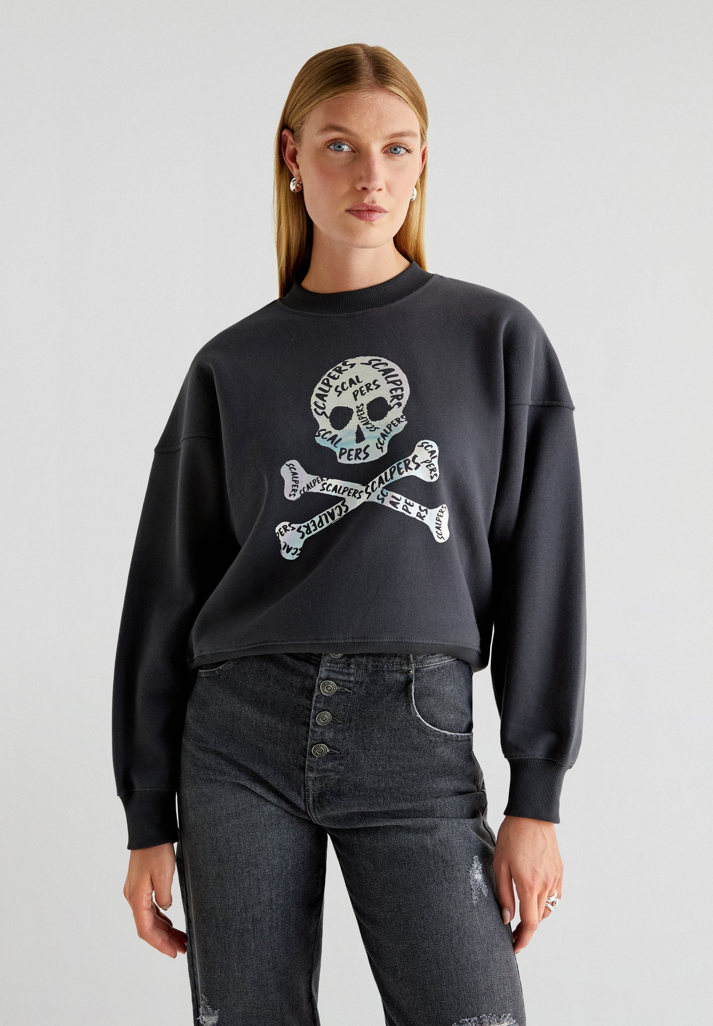 SUDADERA PRINT CALAVERA