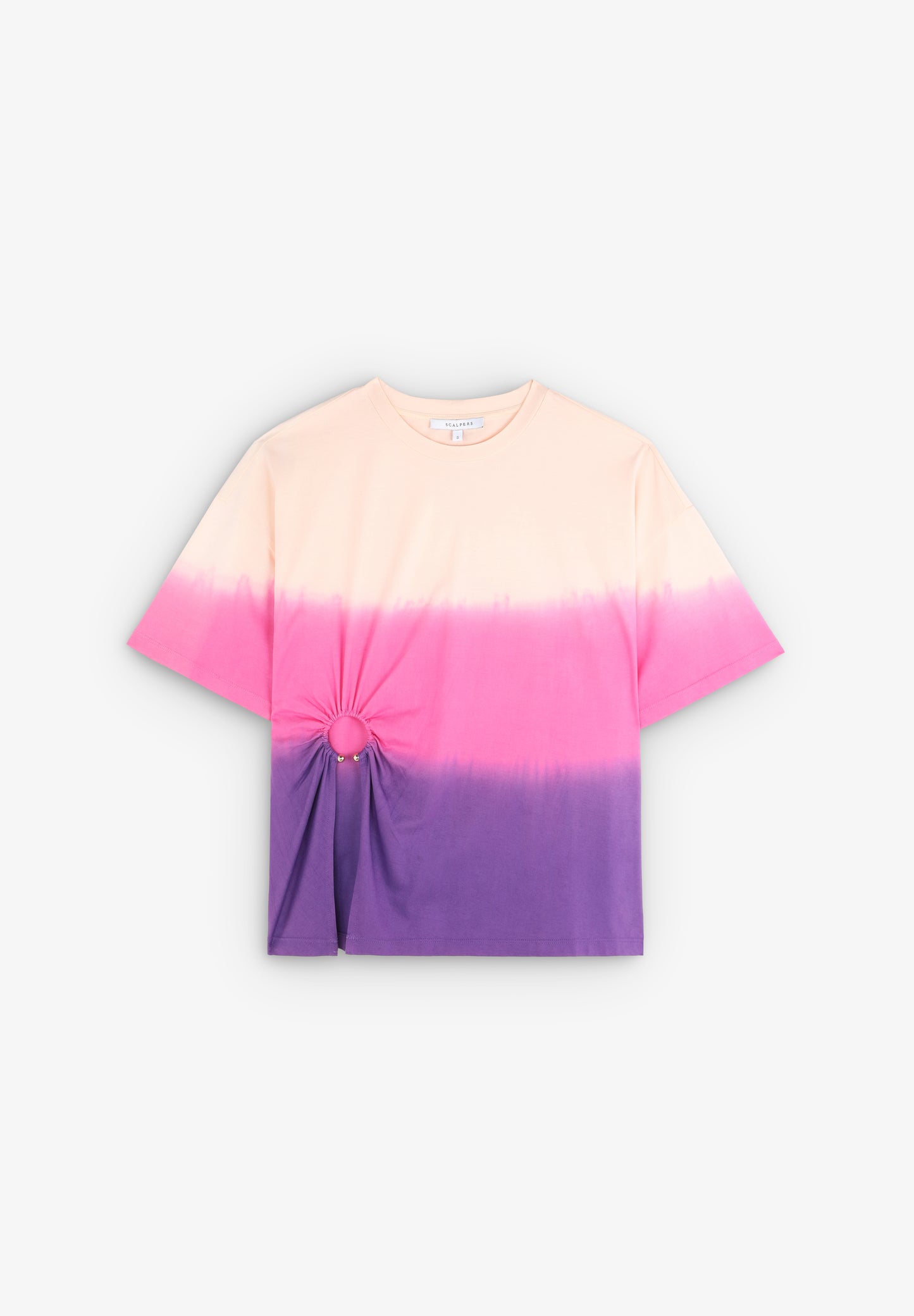 CAMISETA DETALLE OJAL FRONTAL