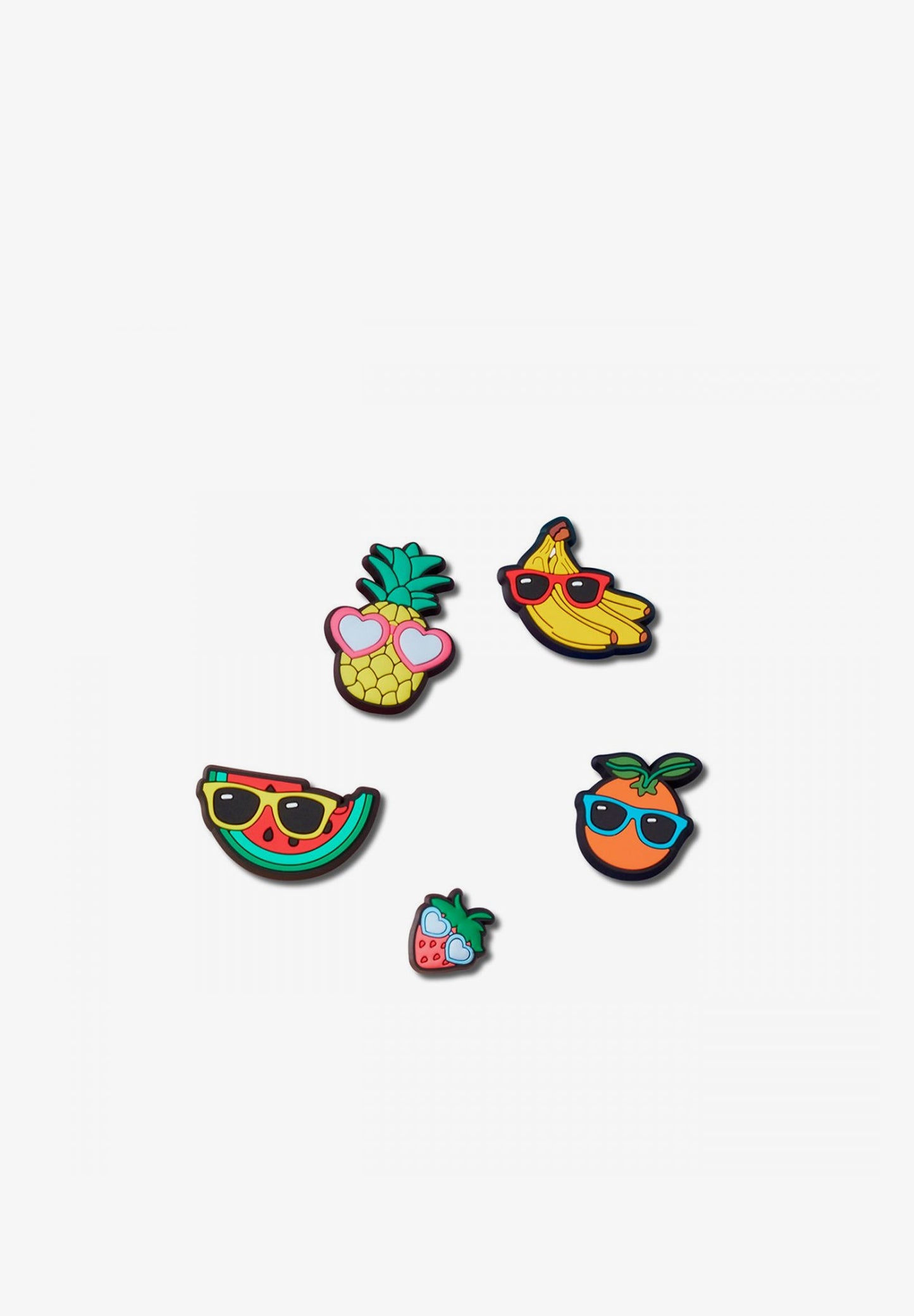 CROCS | PACK 5 JIBBITZ FRUTAS