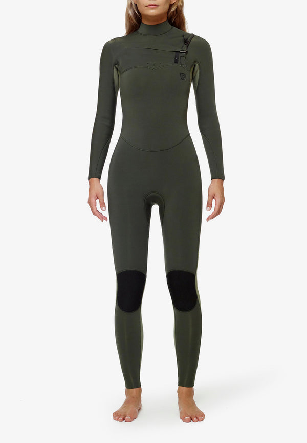 TRAJE WOMAN EXPLORER 4/3 CHEST ZIP