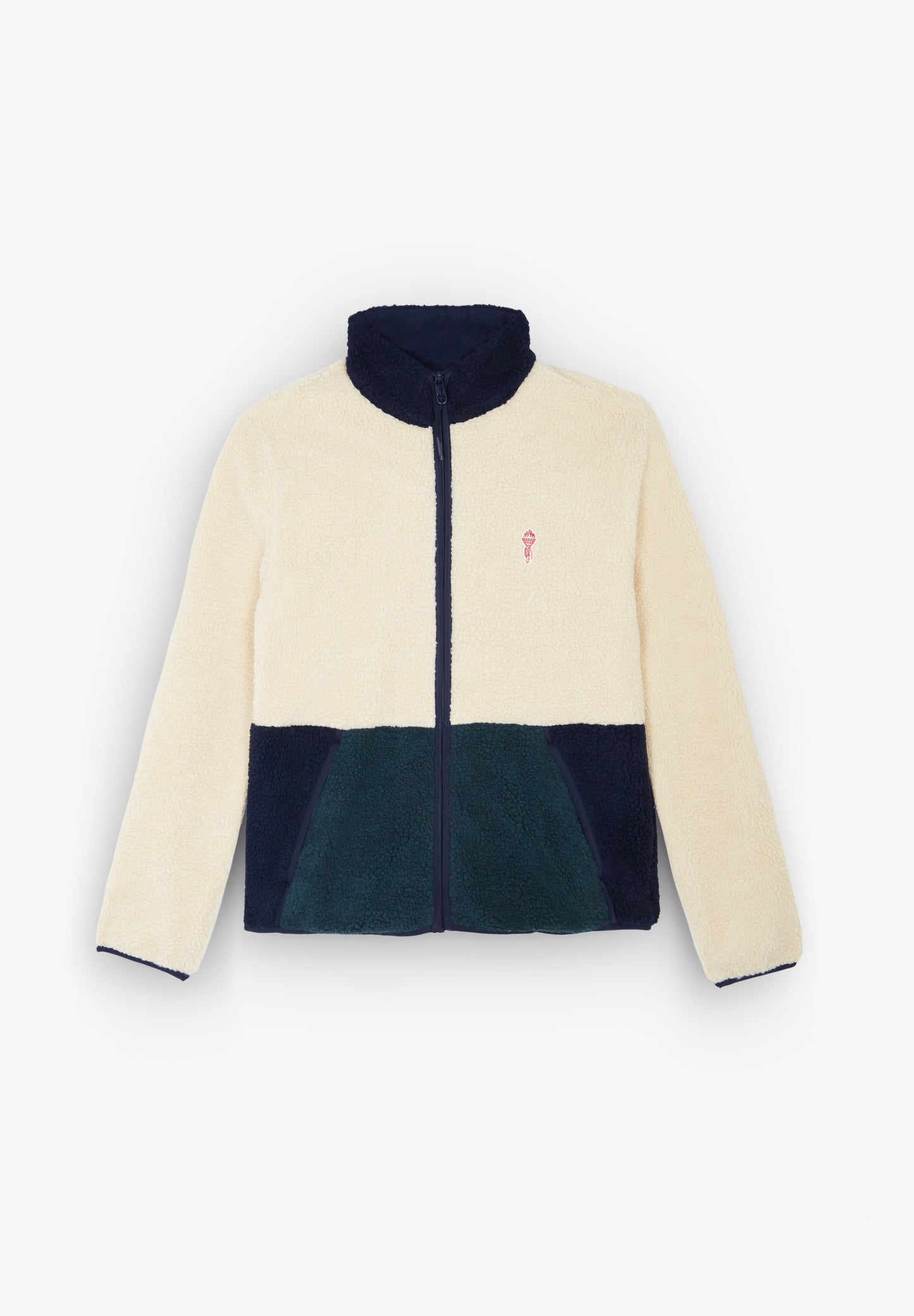 REVOLUTION | CHAQUETA BLOCKED FLEECE