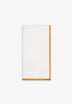 PACK SERVILLETAS LINO BORDE CONTRASTE