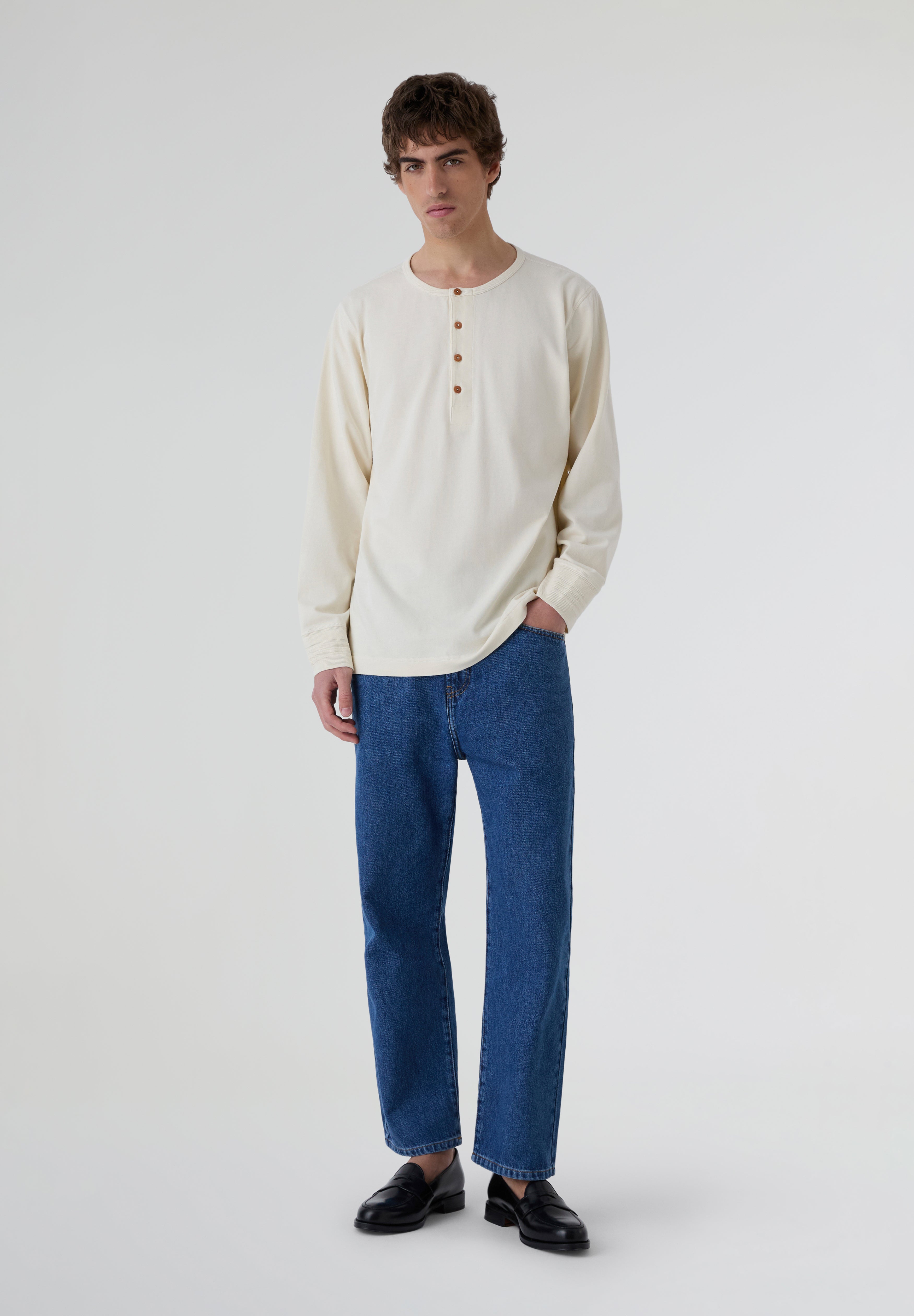 NUDIE JEANS | CAMISETA HENLEY