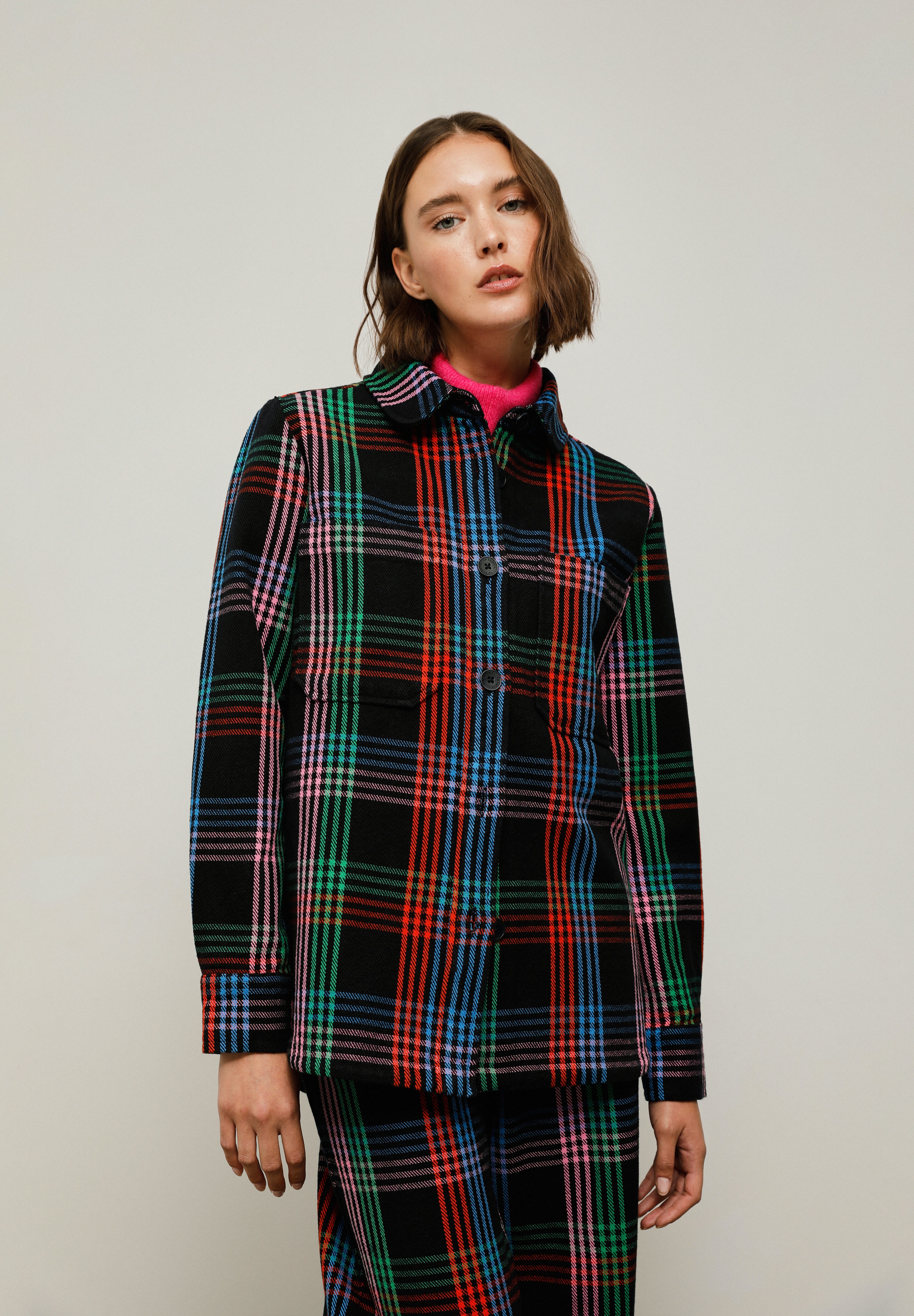 THINKING MU | CHAQUETA ART BLANKET NORITA