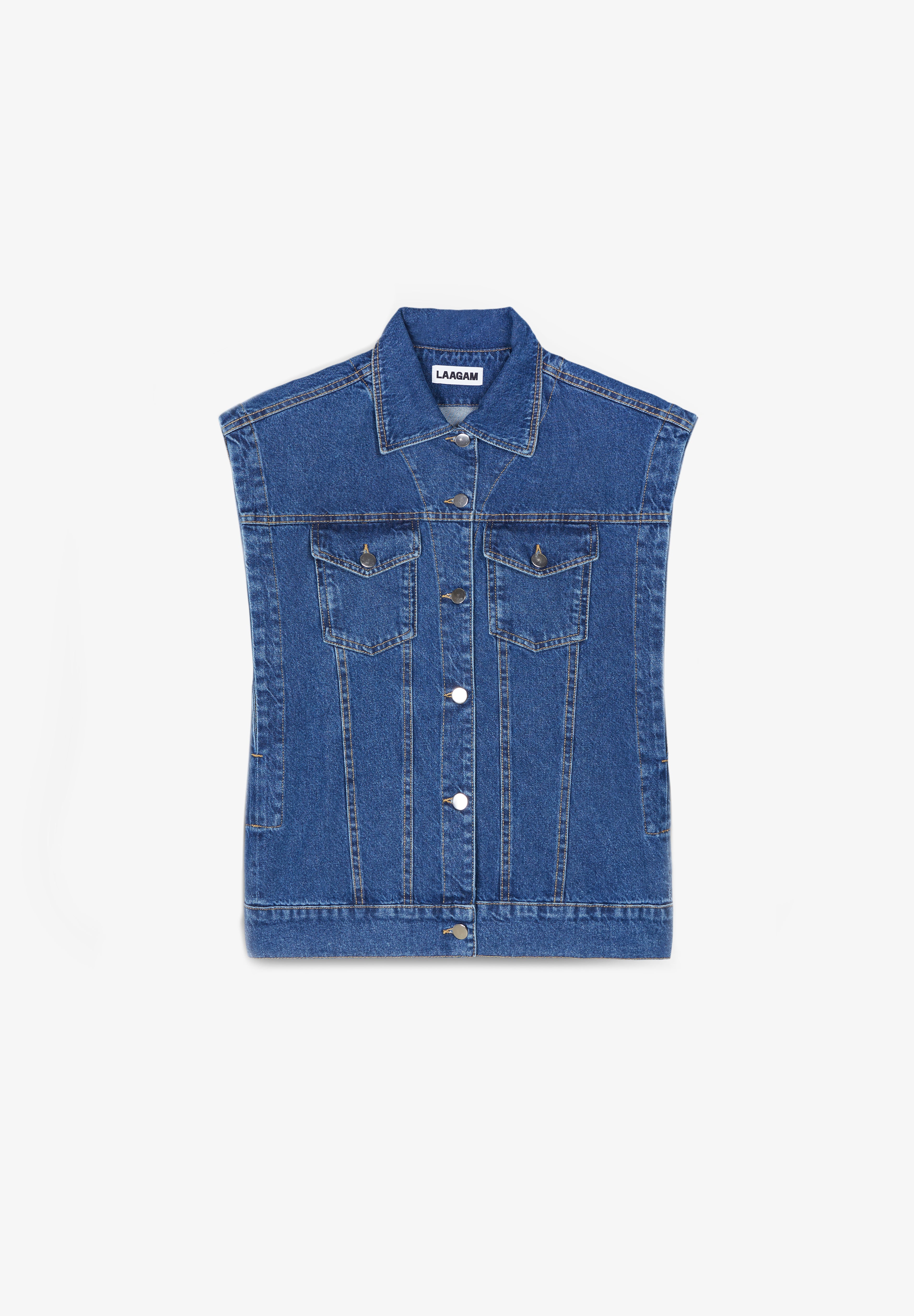 LAAGAM | CHAQUETA MANGAS DESMONTABLES DE-NIMES - Scalpers
