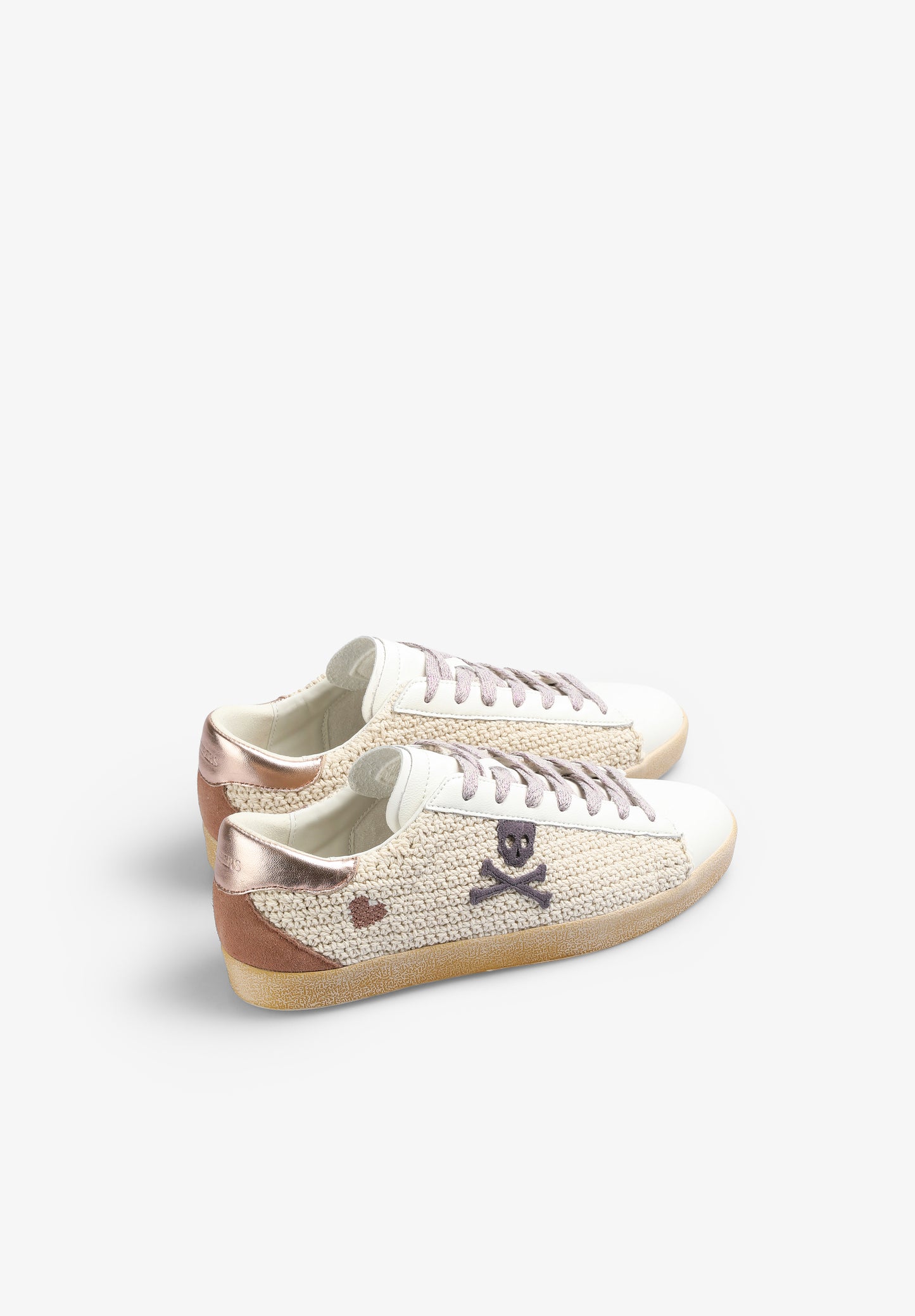 SNEAKERS BAJAS CROCHET