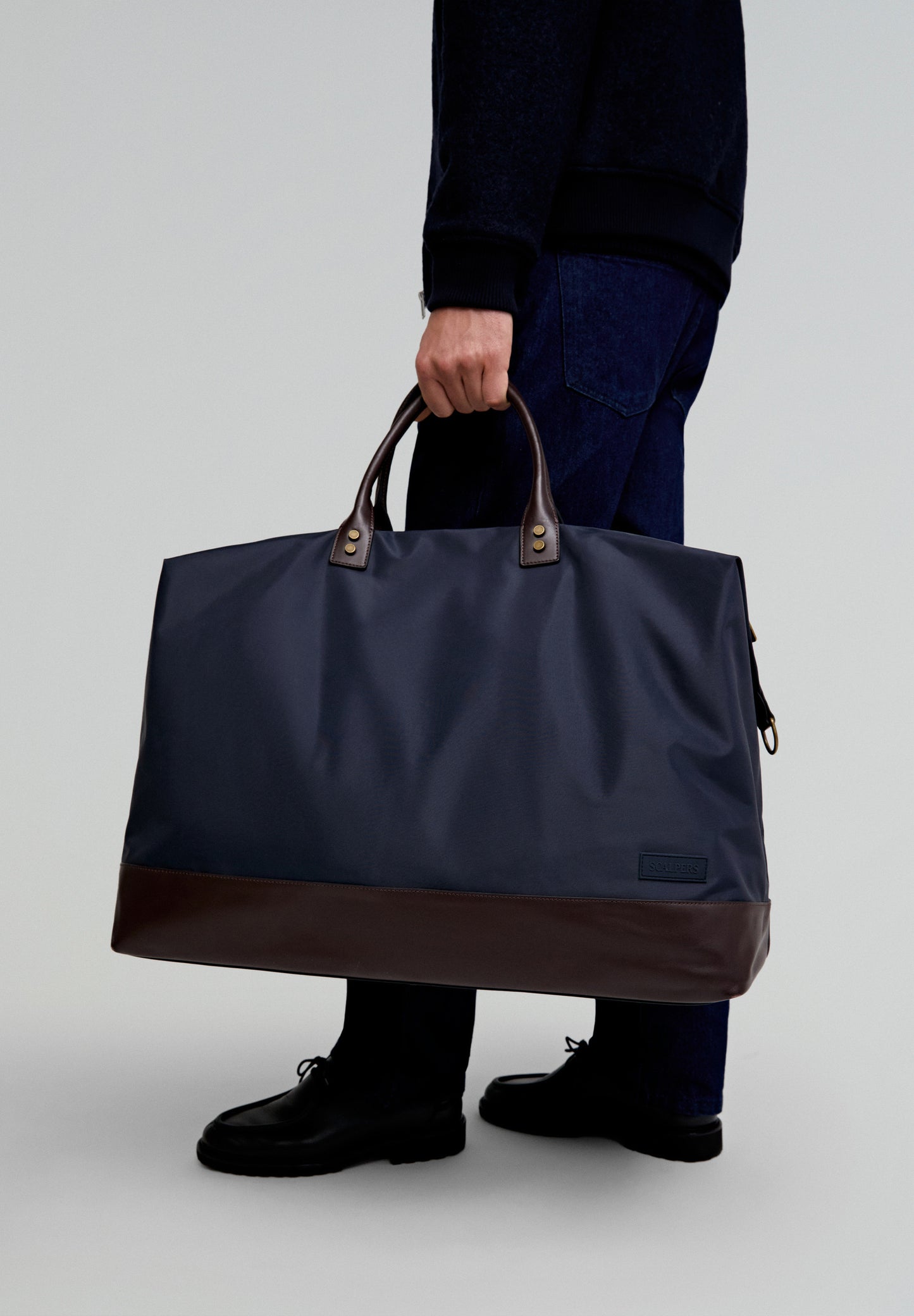 BOLSA VIAJE DETALLE PIEL