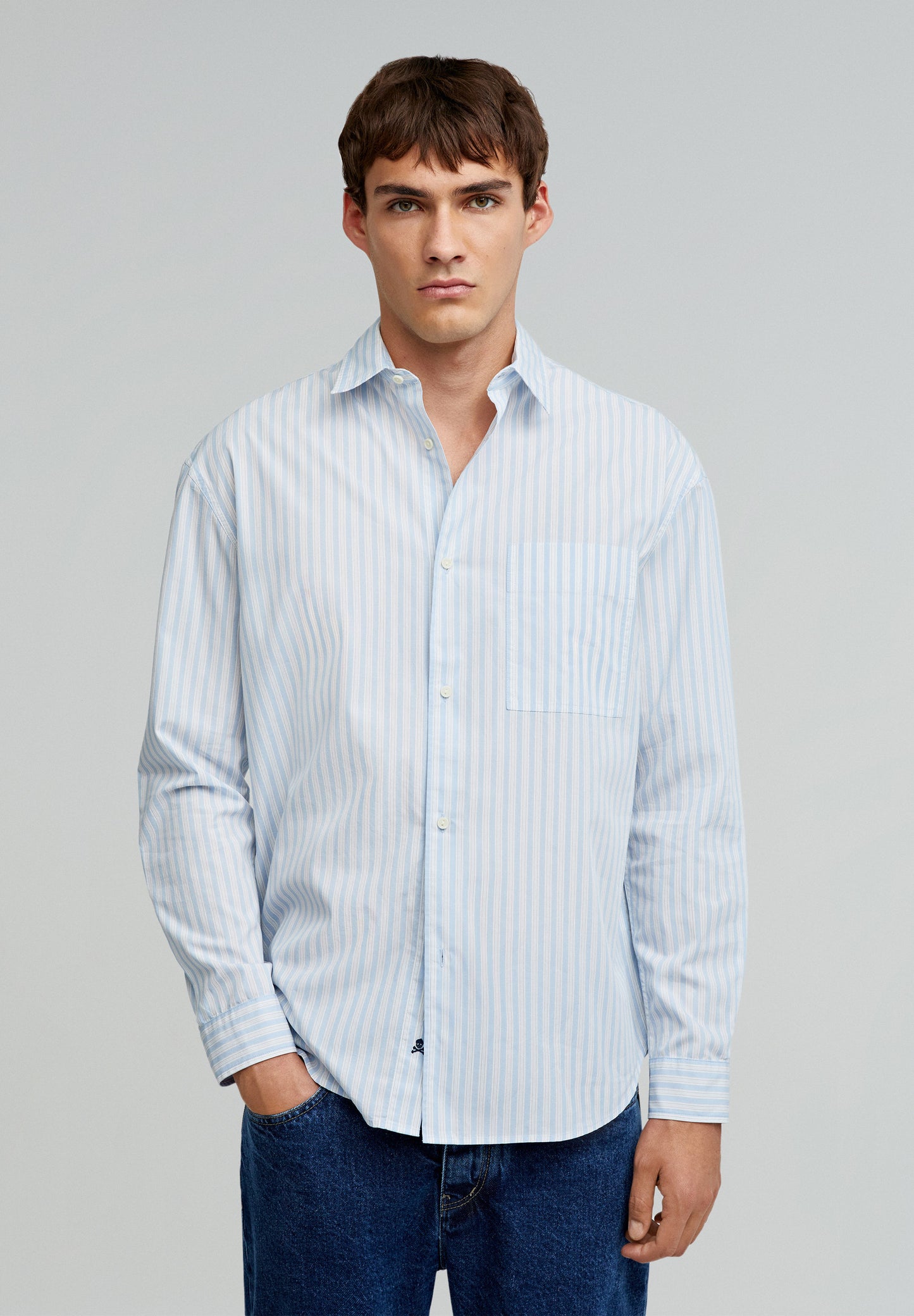 CAMISA RAYAS RELAXED