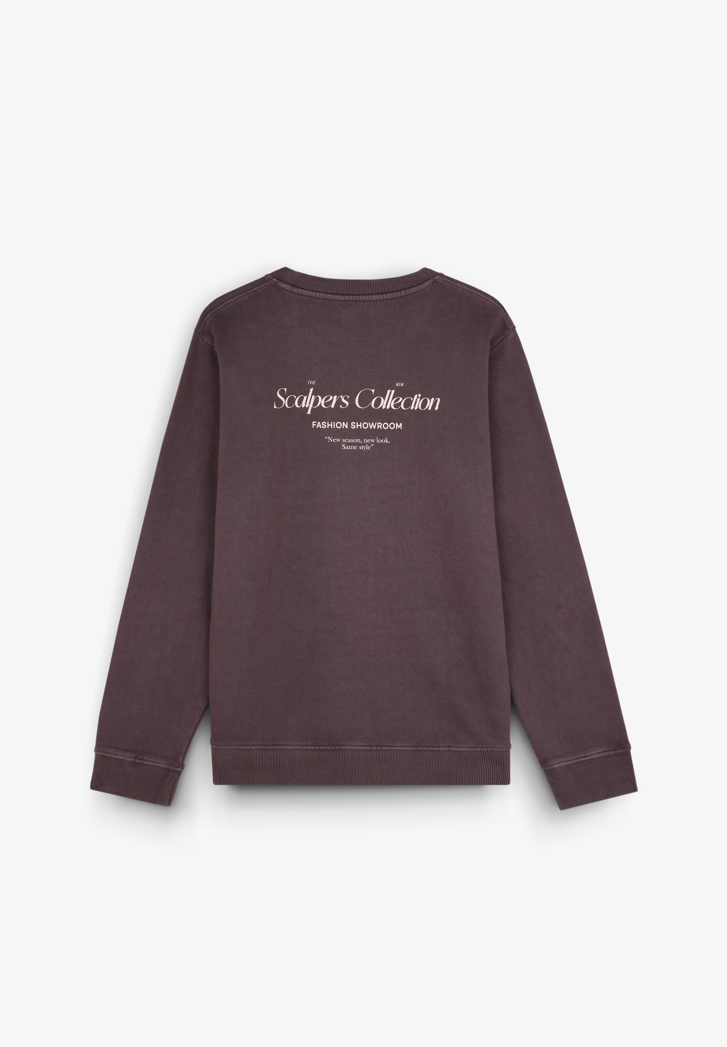 SUDADERA LAVADA PRINT LOGO