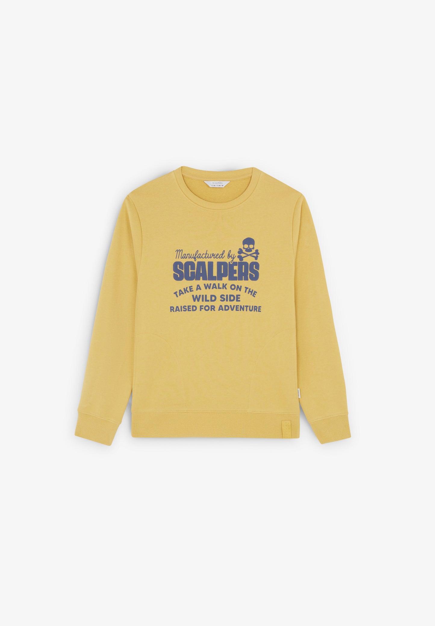 SUDADERA BOLSILLOS LOGO RELIEVE