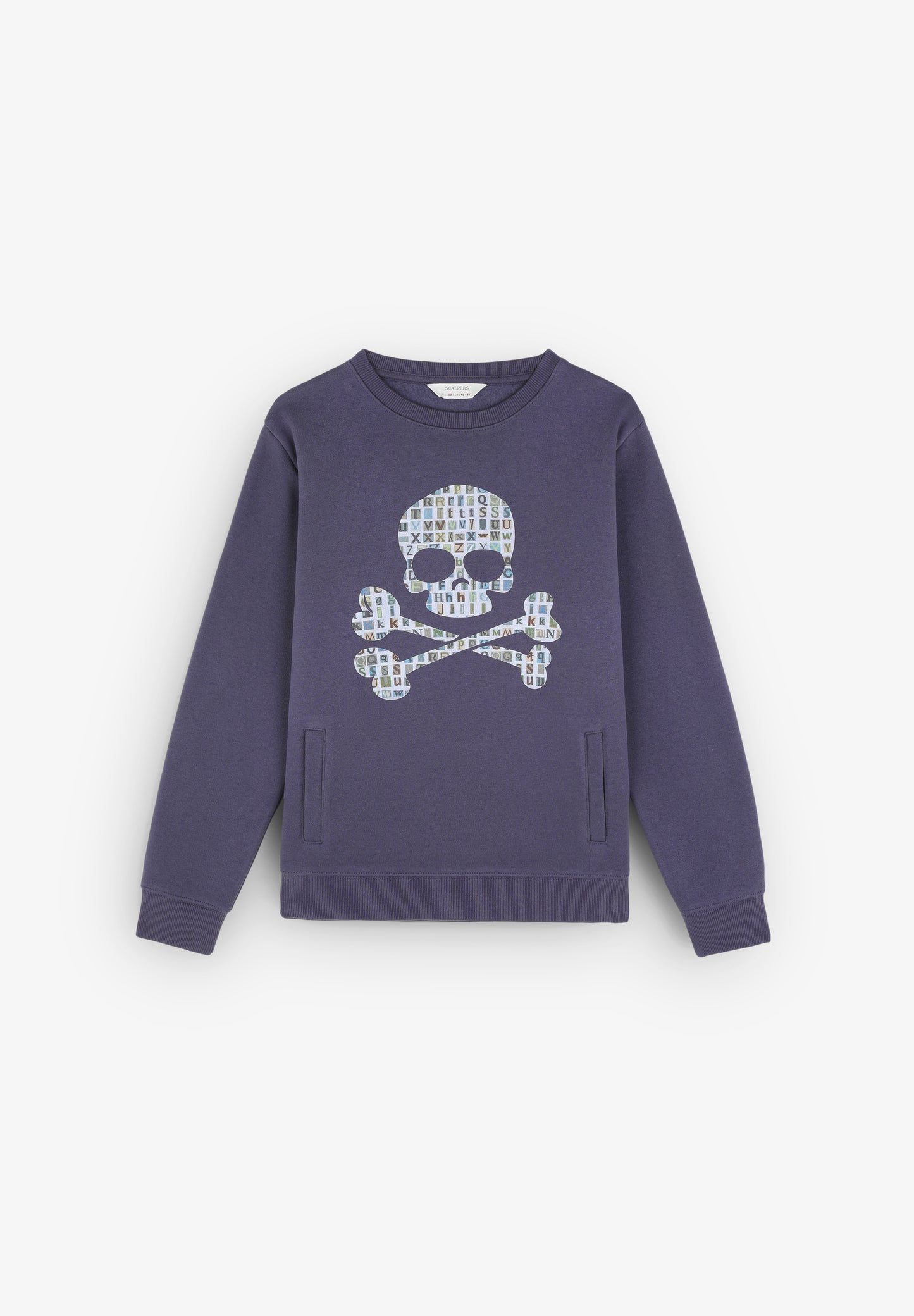 SUDADERA CALAVERA LETRAS