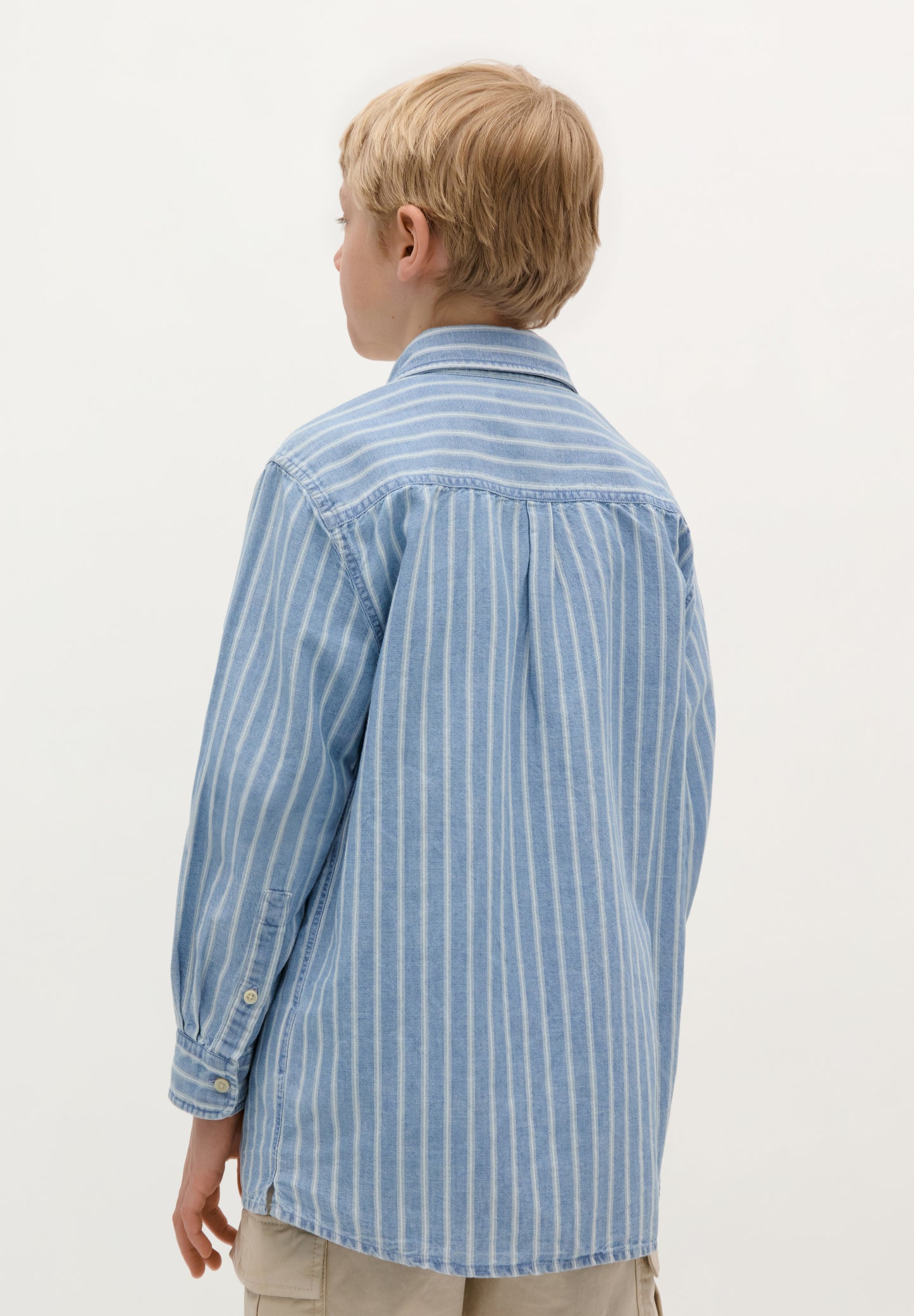 CAMISA DENIM RAYAS