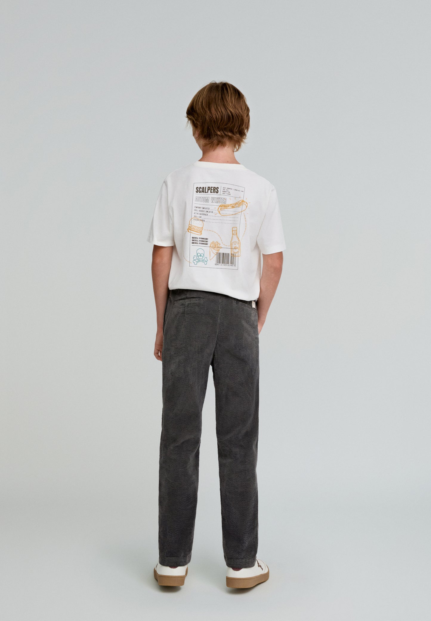 PANTALÓN PANA CINTURA ELÁSTICA