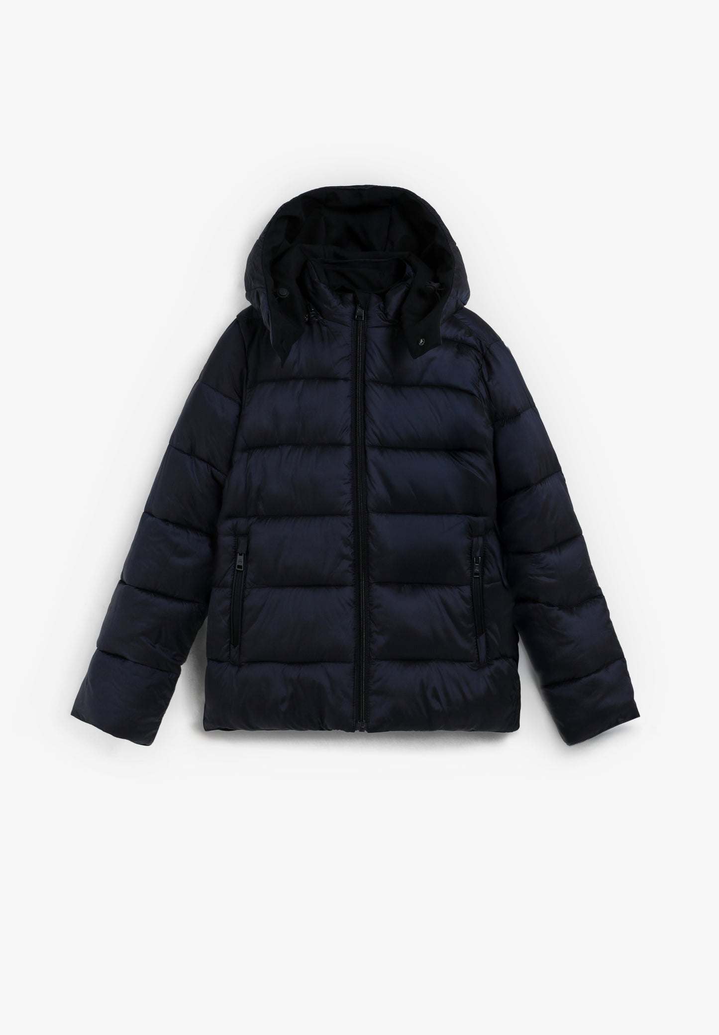 CHAQUETA CAPUCHA DESMONTABLE LOGO