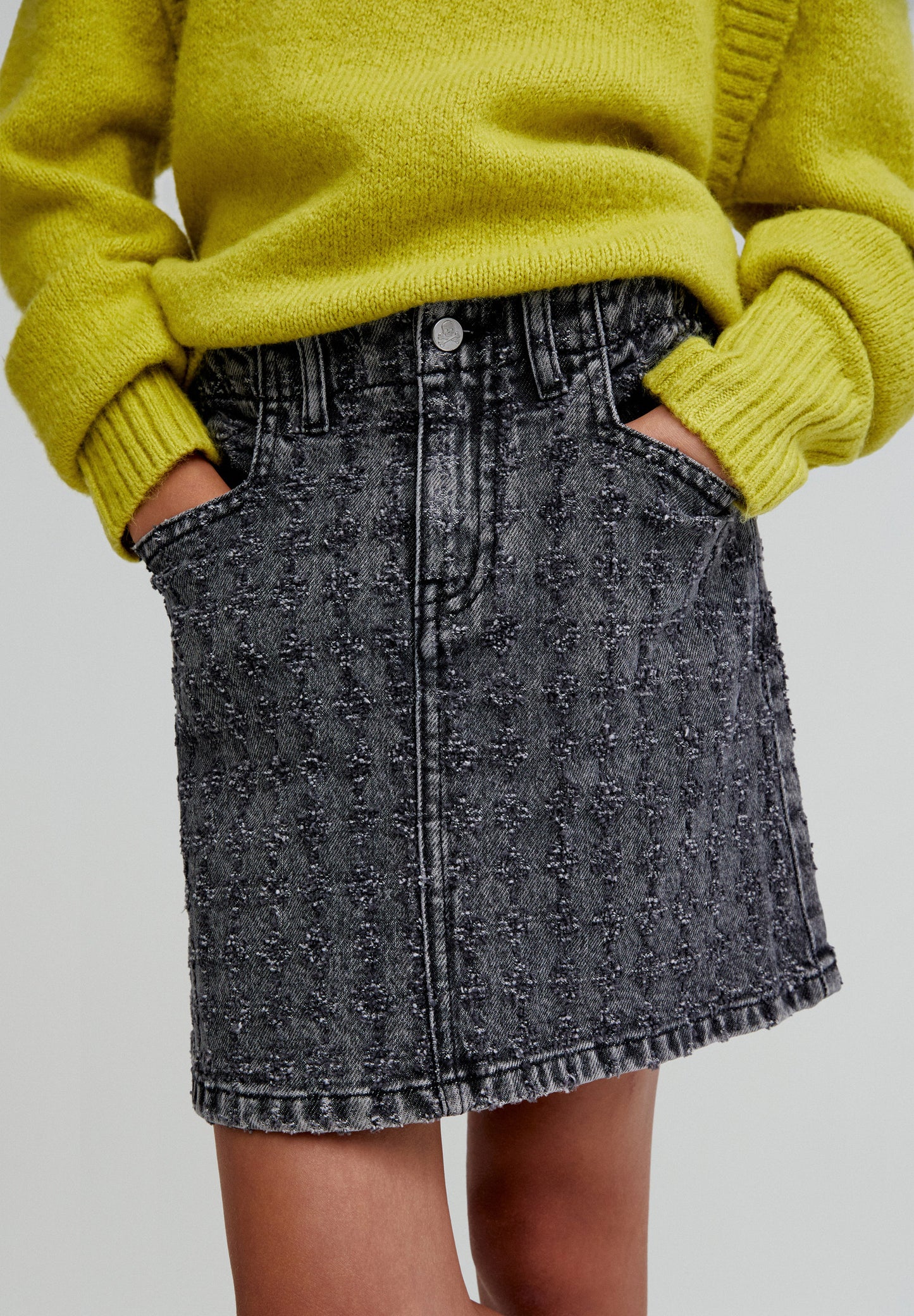 FALDA MINI DENIM