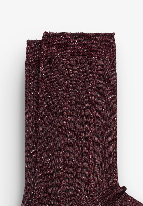 BECKSONDERGAARD | CALCETINES GLITTER DRAKE