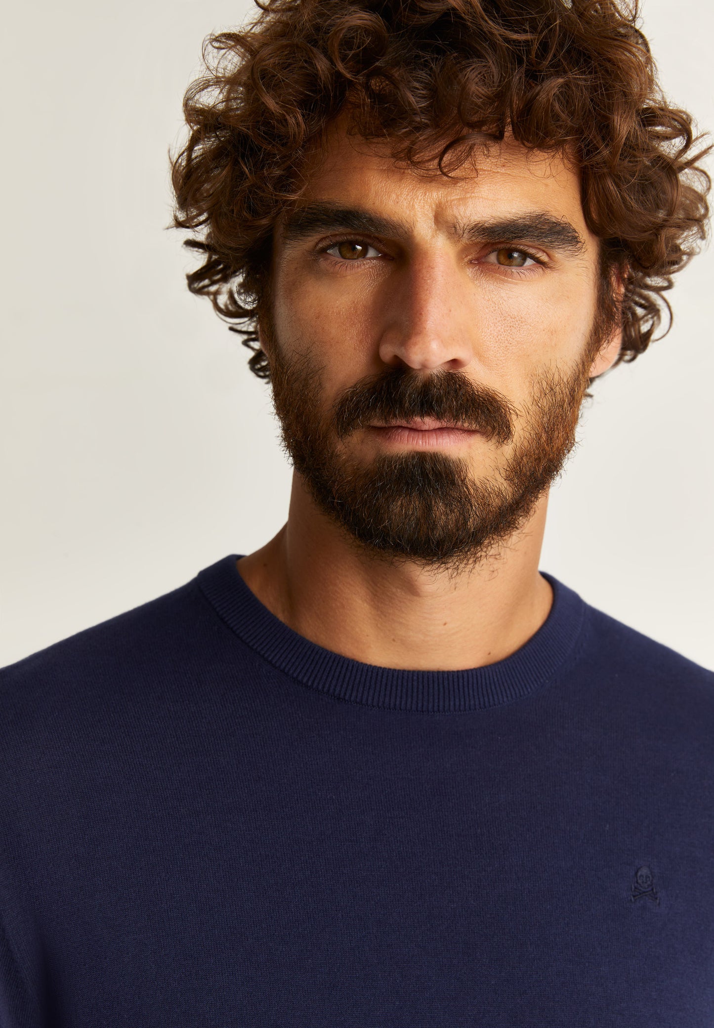 JERSEY CUELLO REDONDO CALAVERA