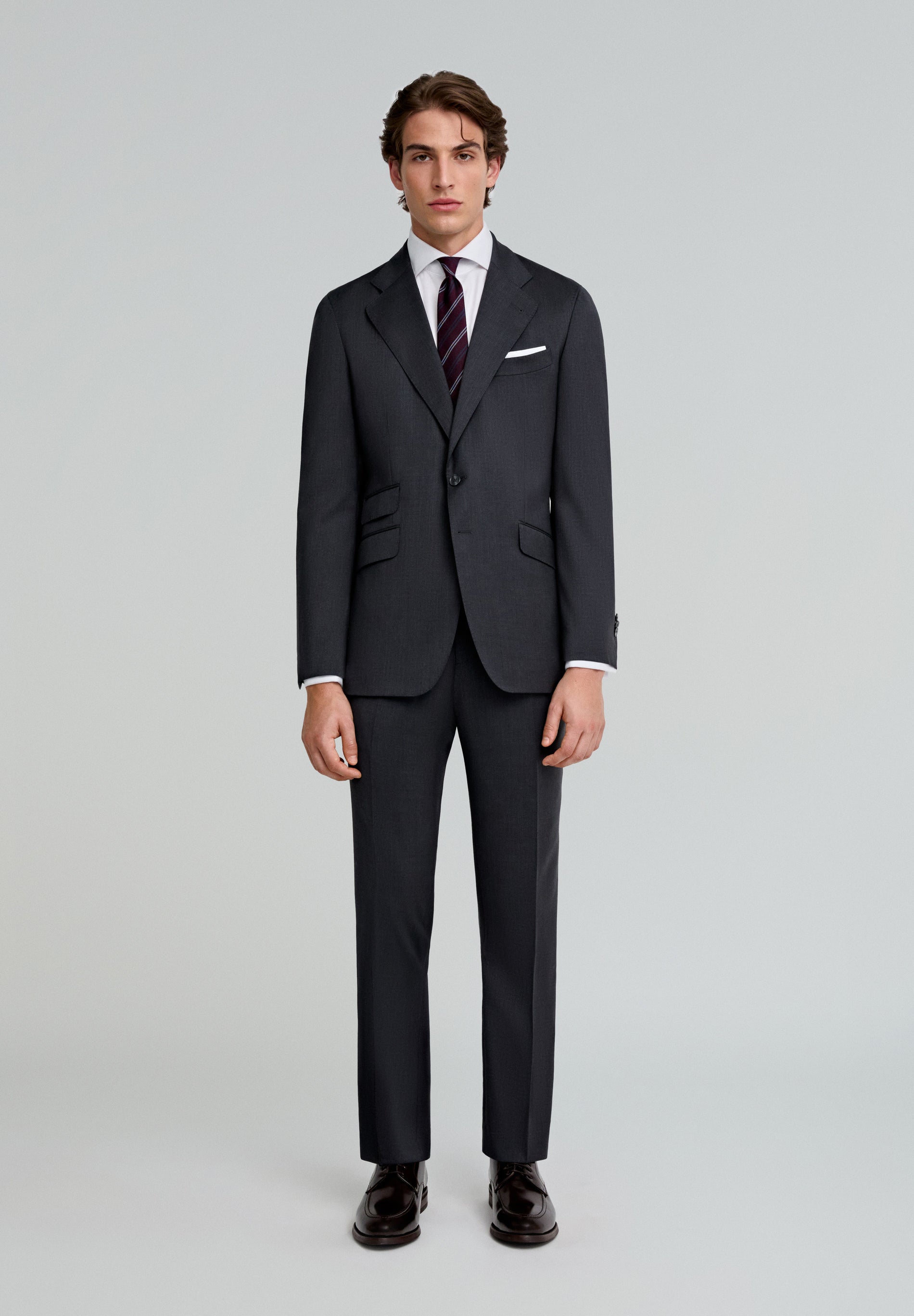 TRAJE GRIS LANA - Scalpers