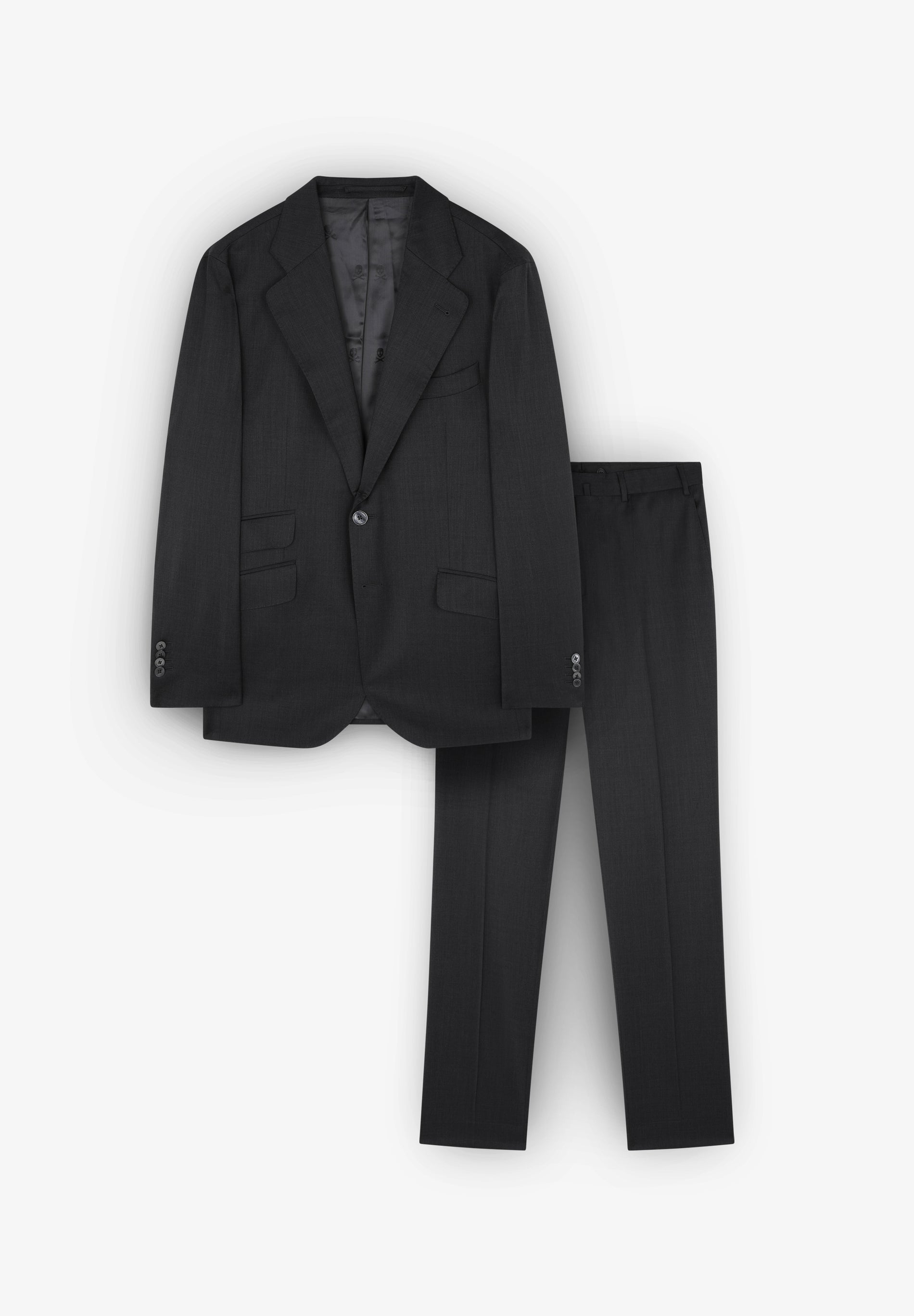 TRAJE GRIS LANA - Scalpers