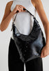 BOLSO HOBO PIEL TACHAS