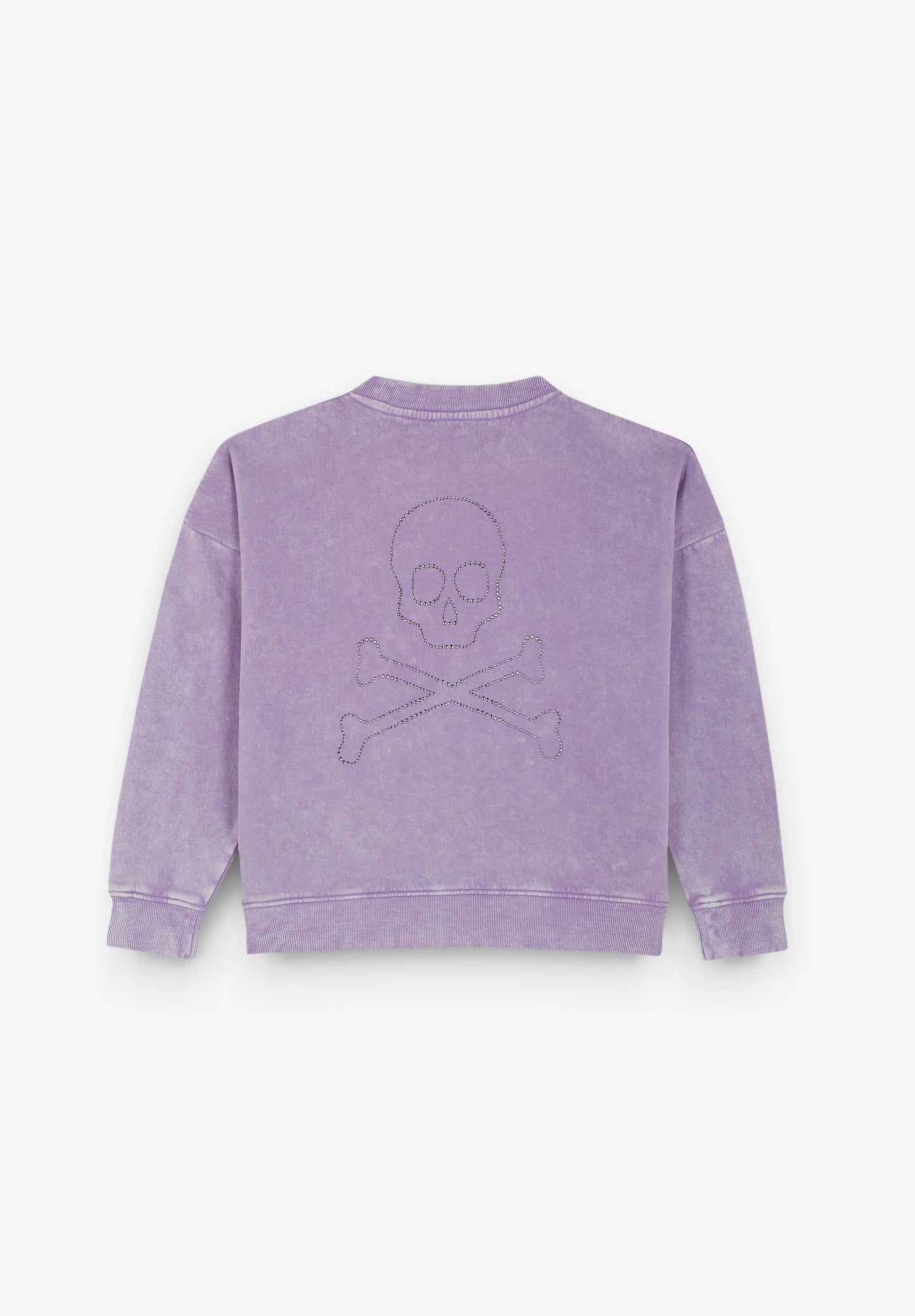 SUDADERA CALAVERA TACHUELAS