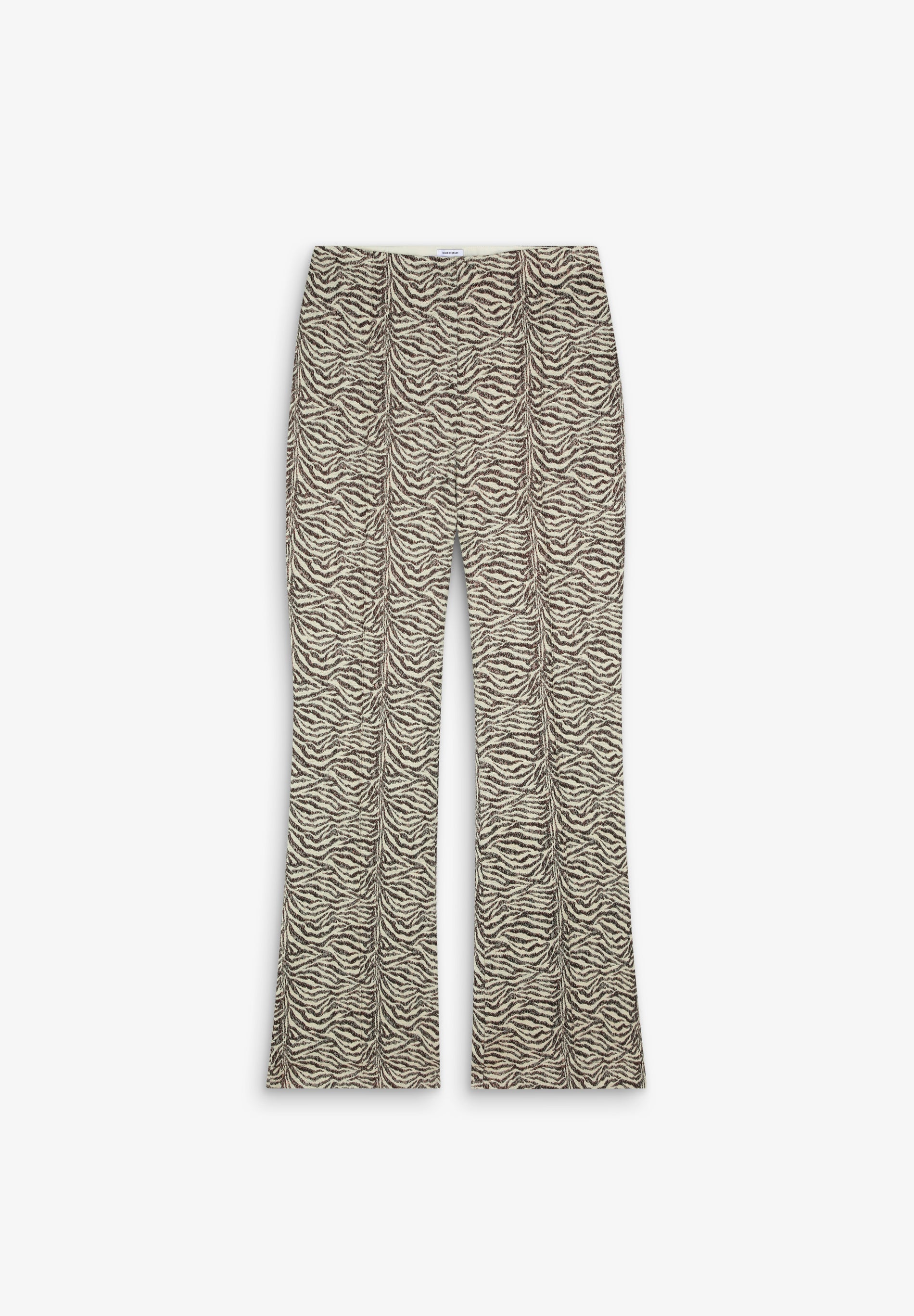 PANTALÓN FLARE ANIMAL PRINT