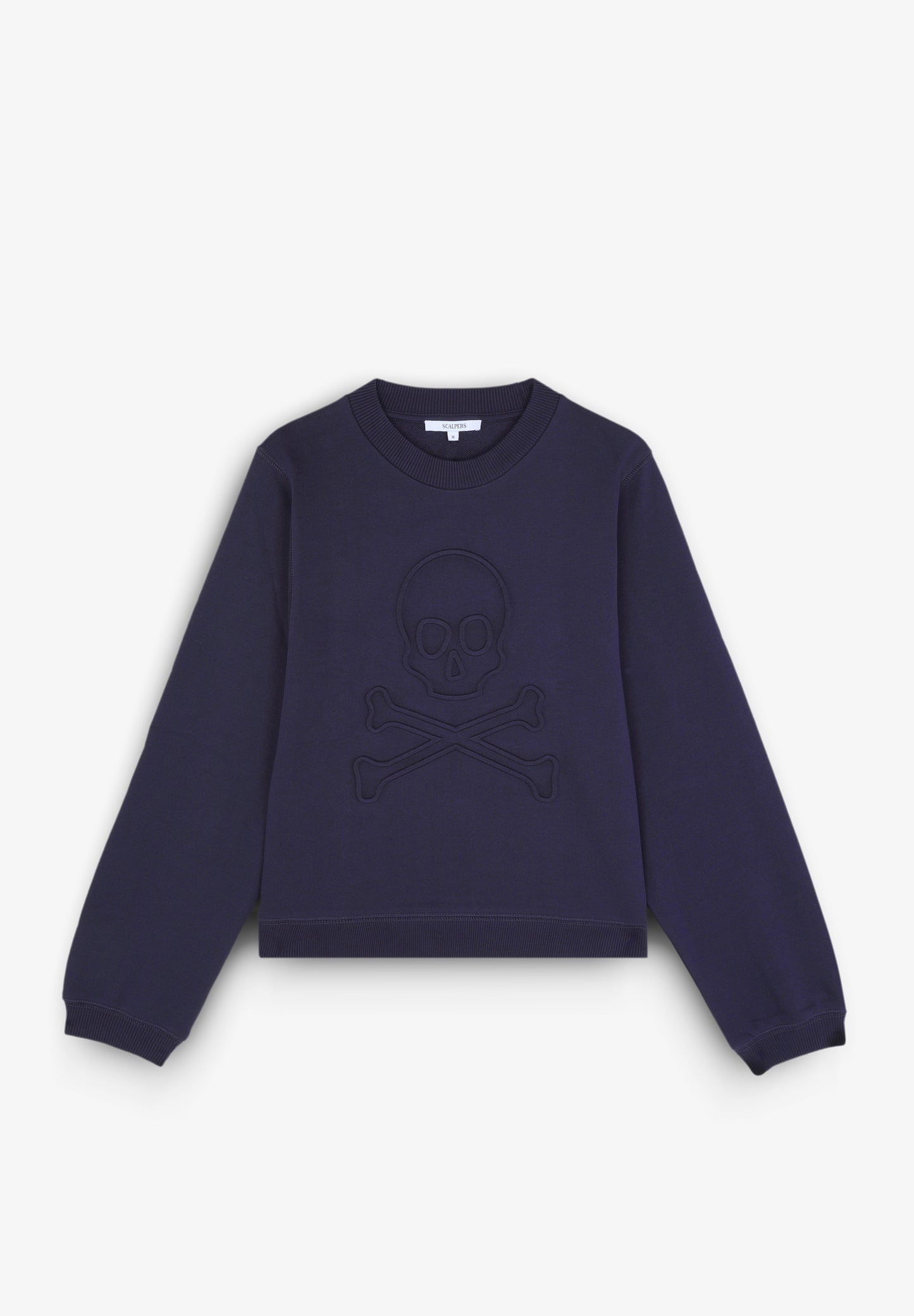 SUDADERA CALAVERA RELIEVE