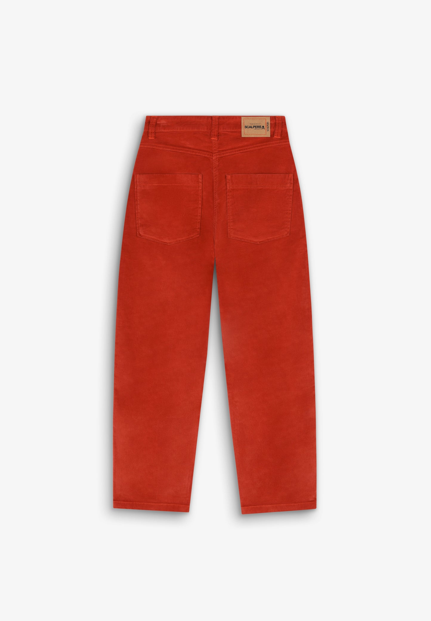 VELVET CHINO EMB PANT