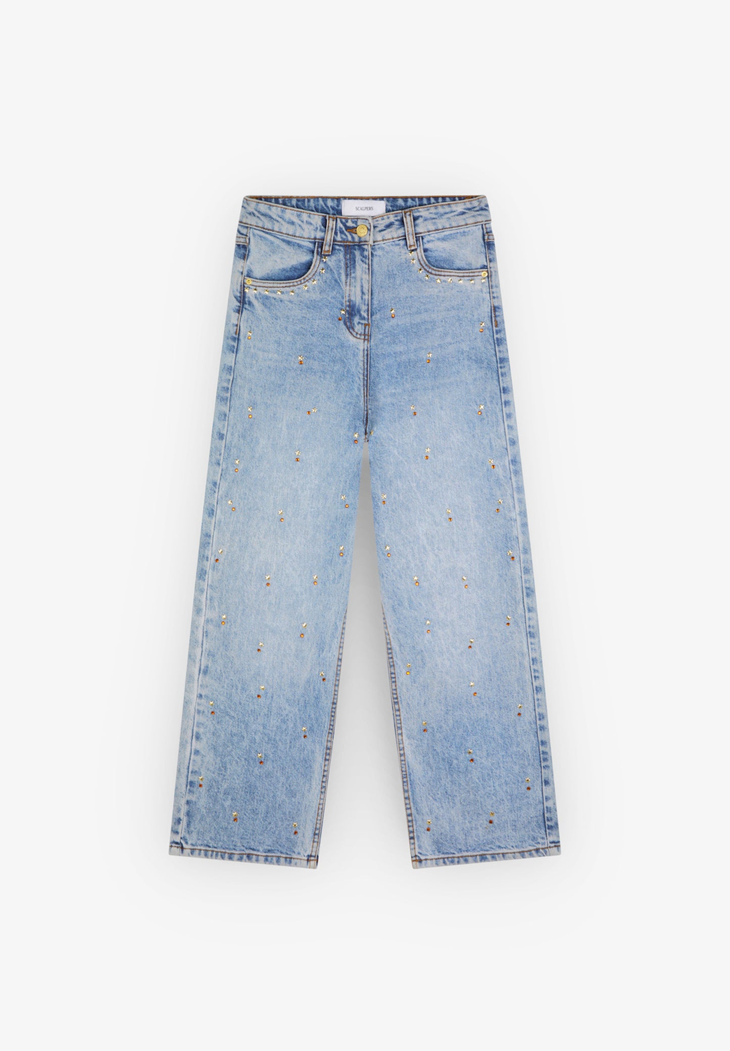 STAR STUDS DENIM PANT