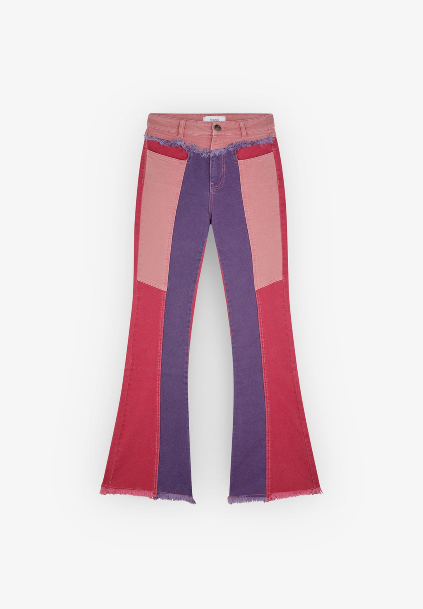 JEANS BOOTCUT COLOUR BLOCK