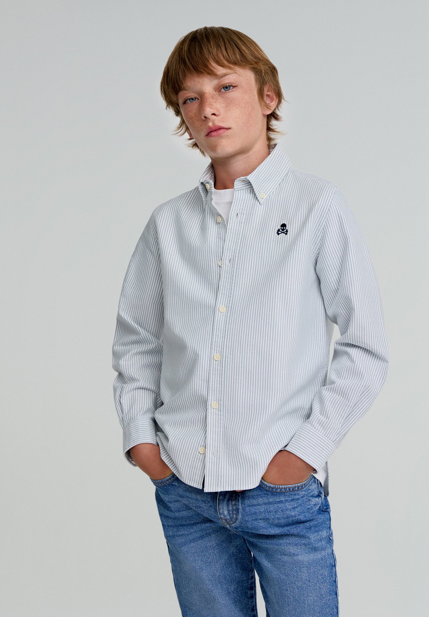 CAMISA OXFORD RAYAS