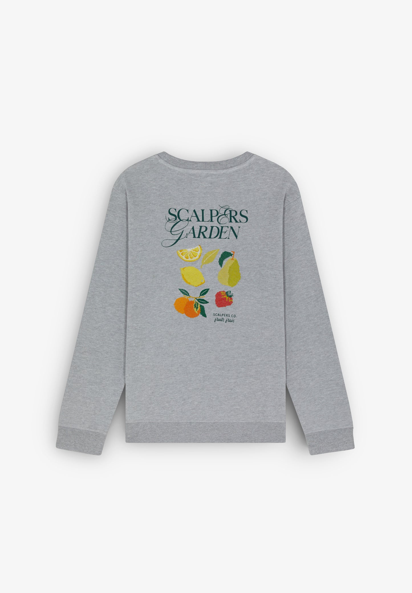 SUDADERA BORDADO FRUTAS