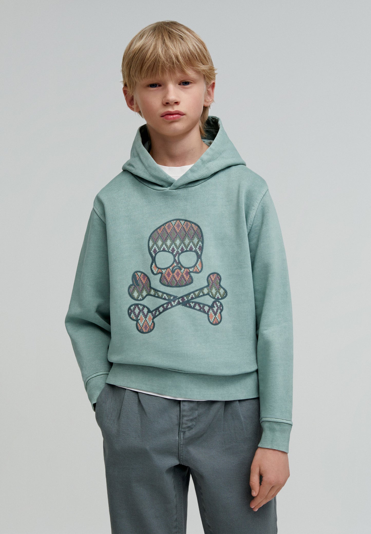 SUDADERA CALAVERA KILIM