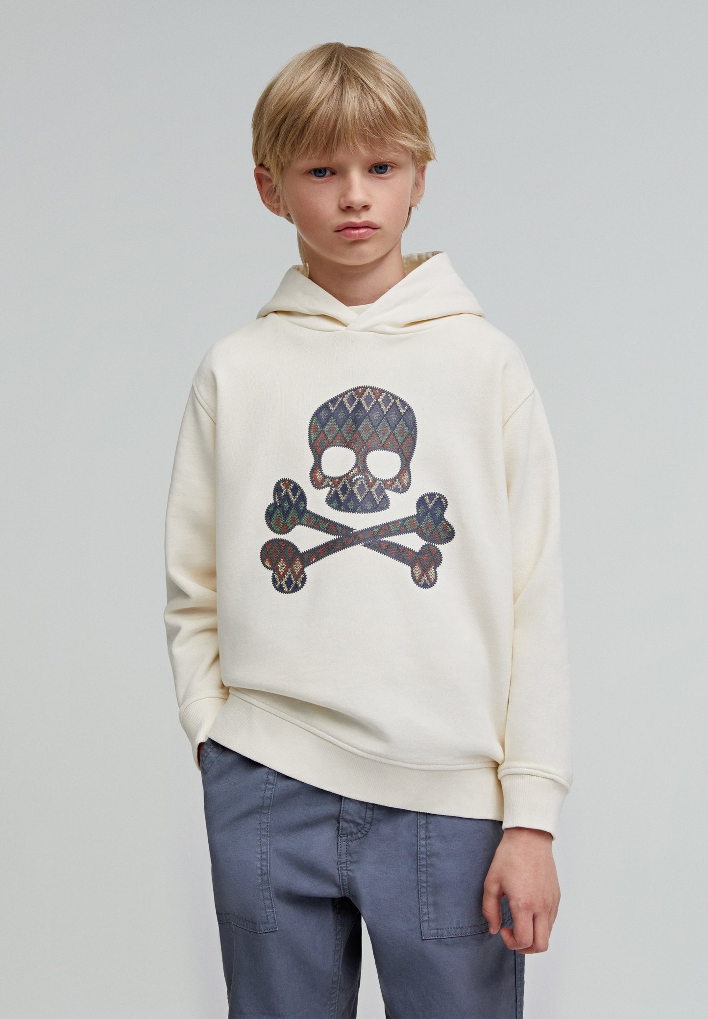 SUDADERA CALAVERA KILIM