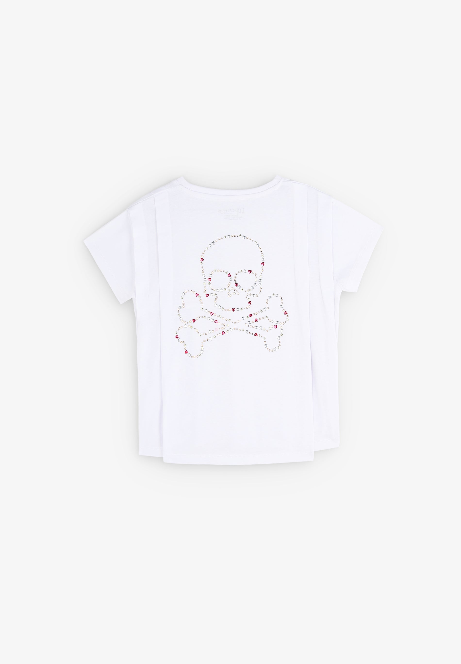 SKULL MULTISTUDS TEE GIRLS