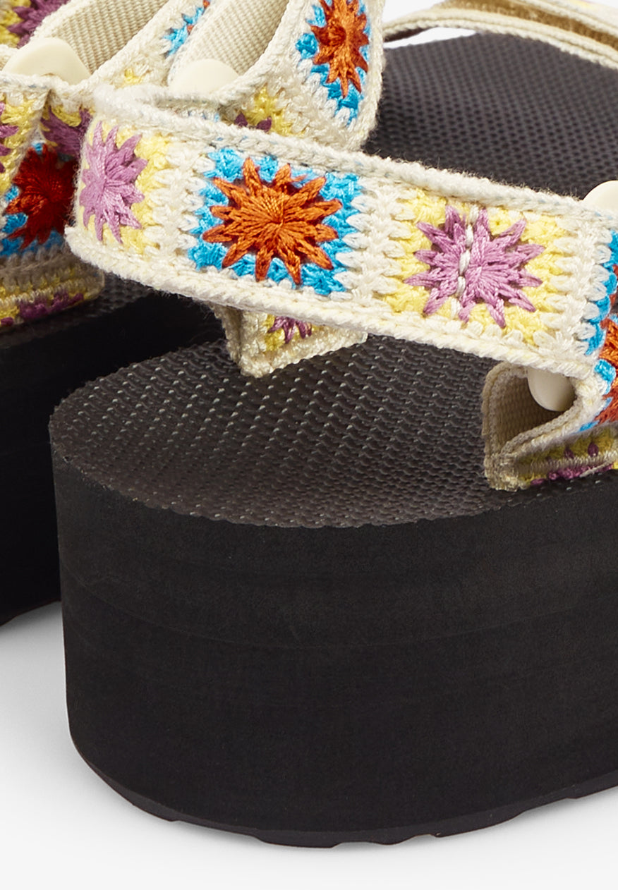 TEVA | SANDALIAS FLATFORM UNIVERSAL CROCHET MUJER