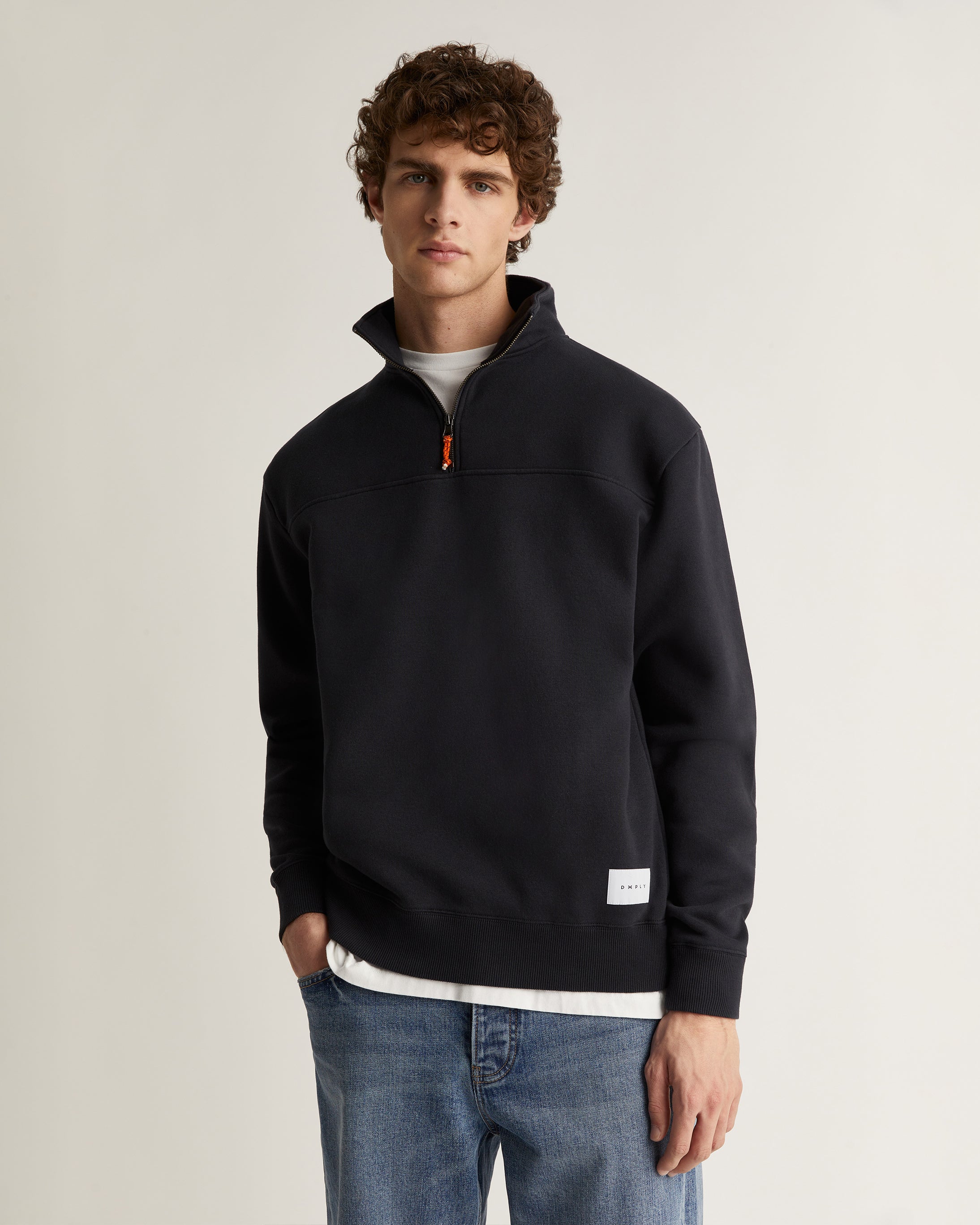 DEEPLY | SUDADERA MEDIA CREMALLERA - Scalpers
