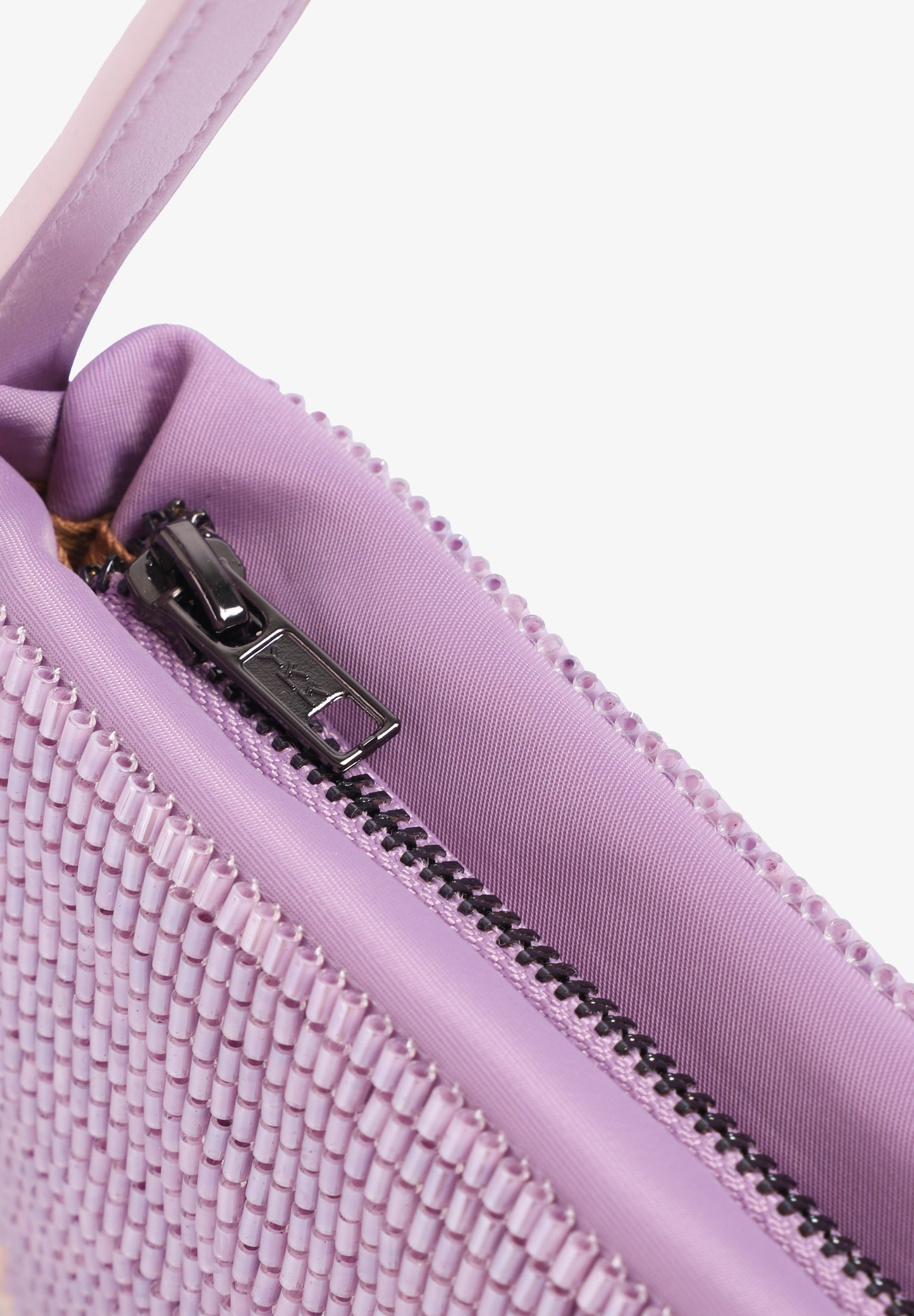 HVISK | BOLSO HALO MATTE TWILL BEADED