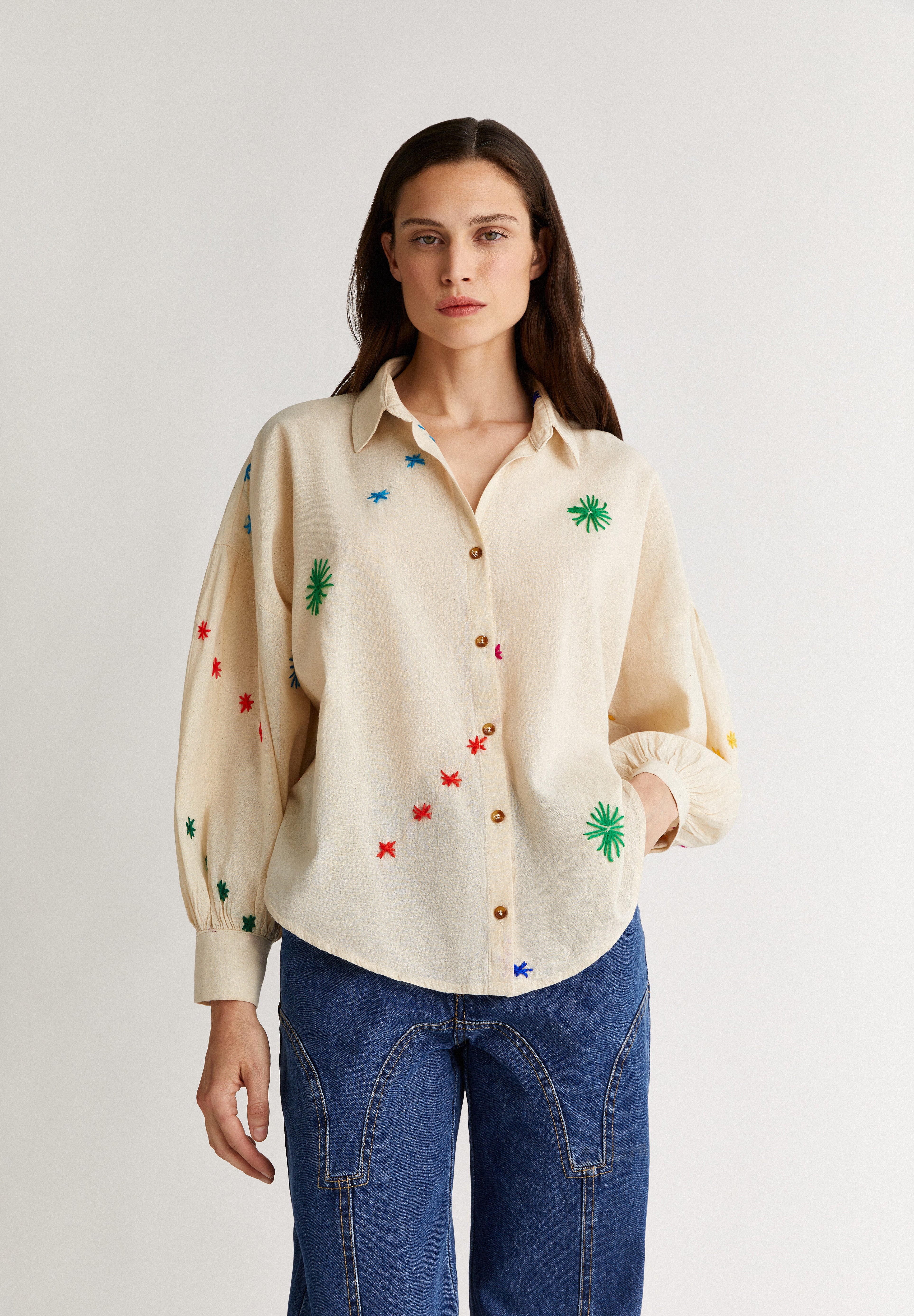 ENAGUAS | BLUSA MALI FLORES