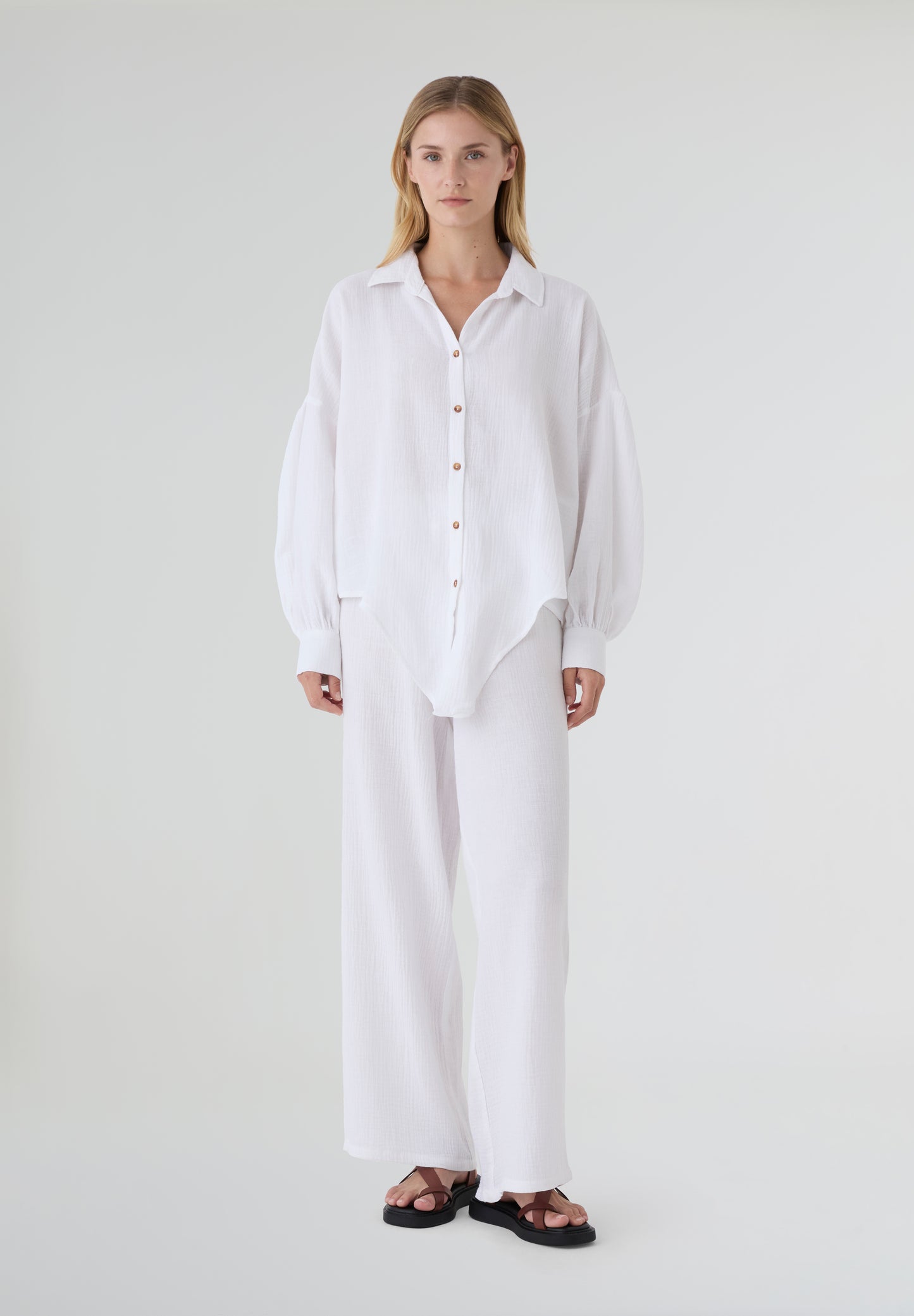 ENAGUAS | BLUSA IBIZA BLANCA