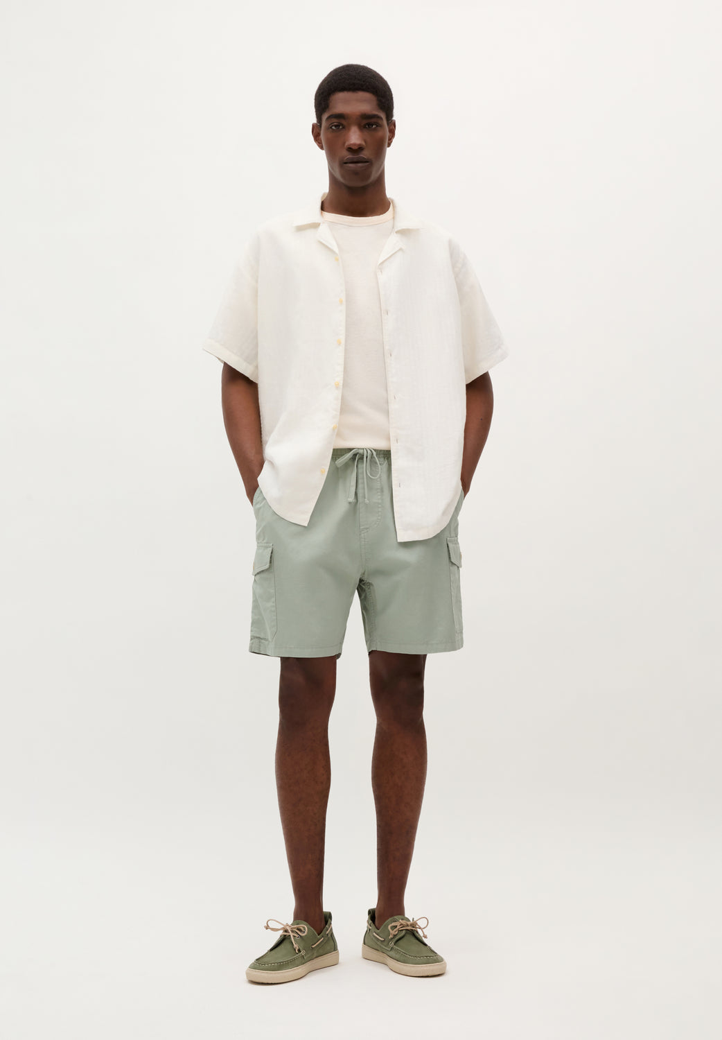 Pantalones Cortos Bermudas Hombre Scalpers BERMUDA CARGO LINO