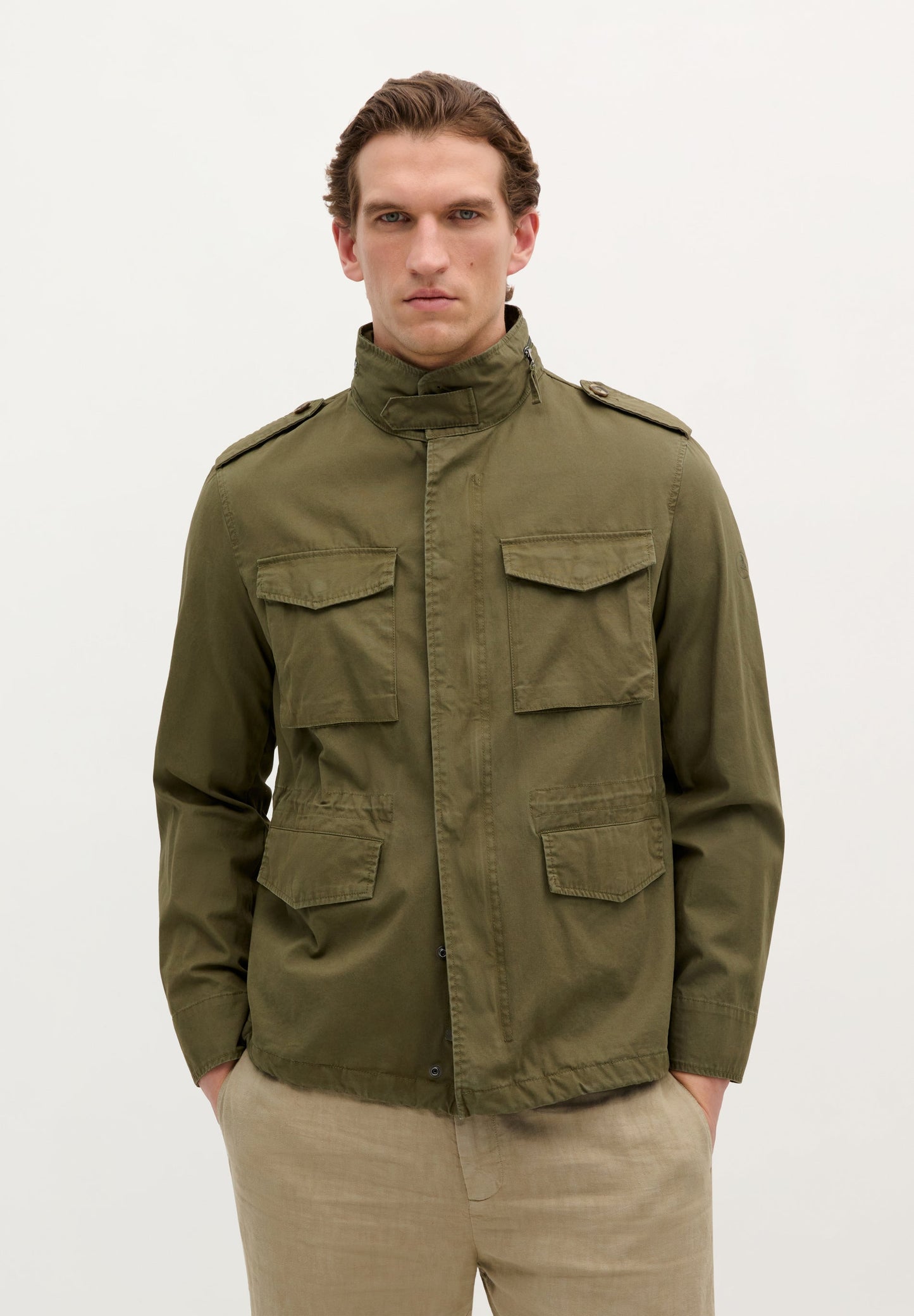 CHAQUETA MILITAR BOLSILLOS