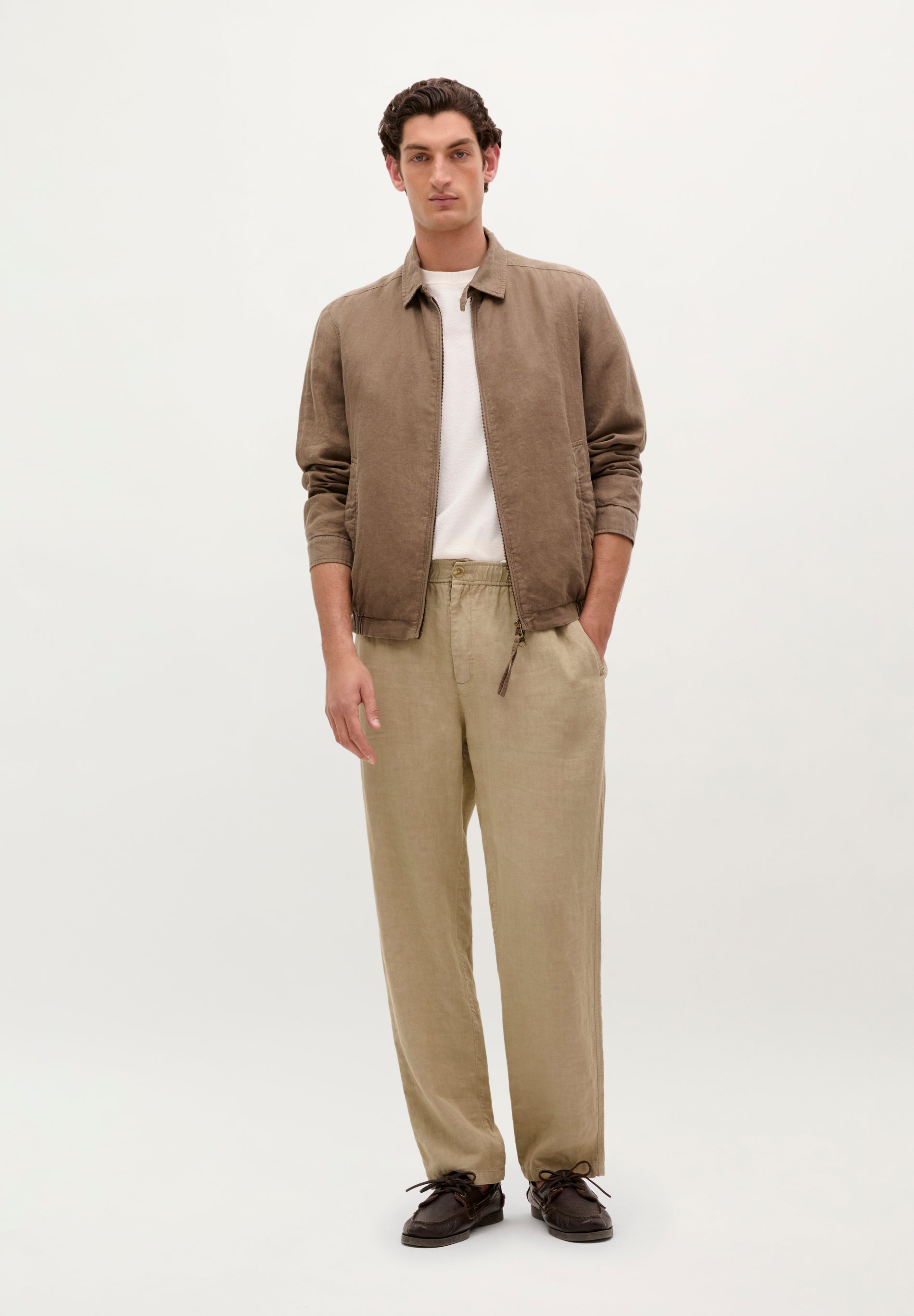PANTALONES 100% LINO