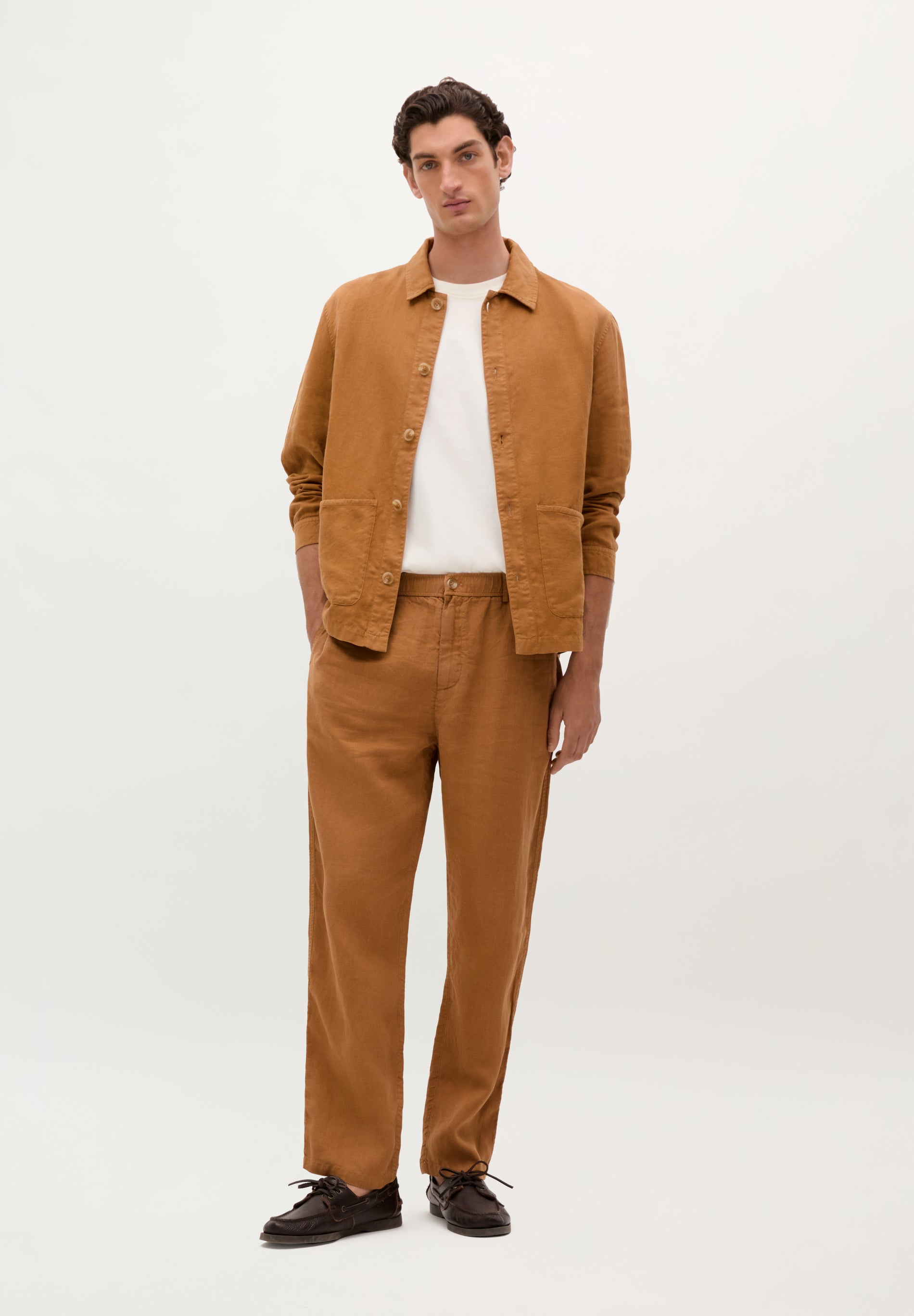 PANTALONES 100% LINO