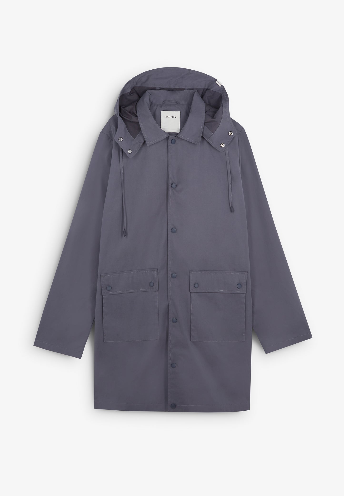 PARKA TIPO TRENCH CAPUCHA DESMONTABLE