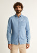 CAMISA DENIM BOTONES BOLSILLO