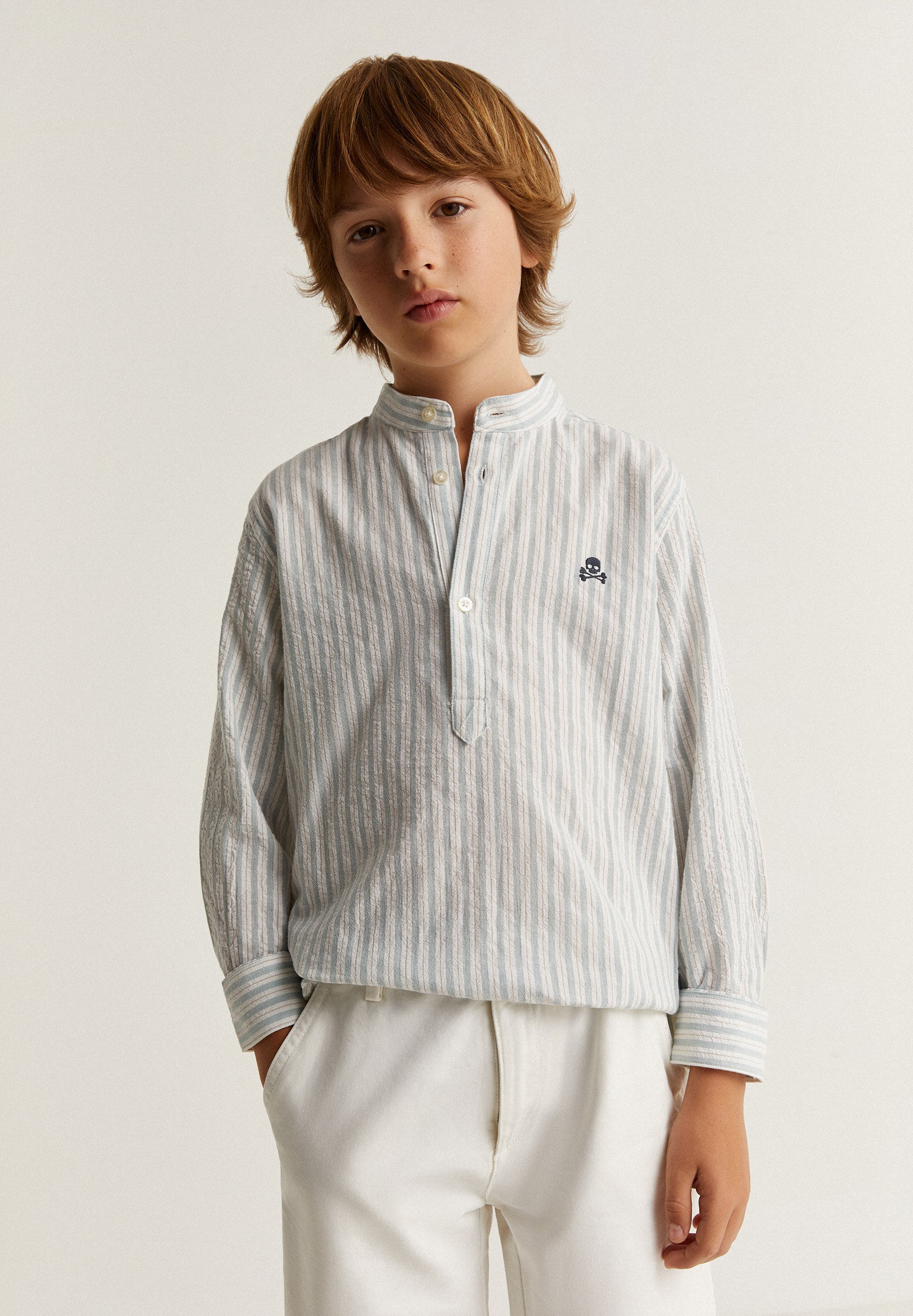 POLERA MAO STRIPES SHIRT KIDS