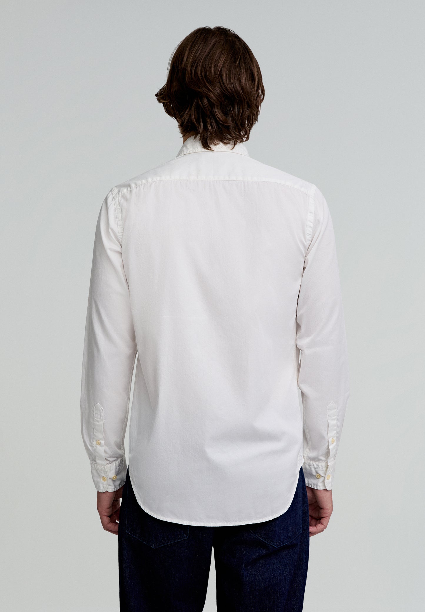 CAMISA CALAVERA BORDADA TONO