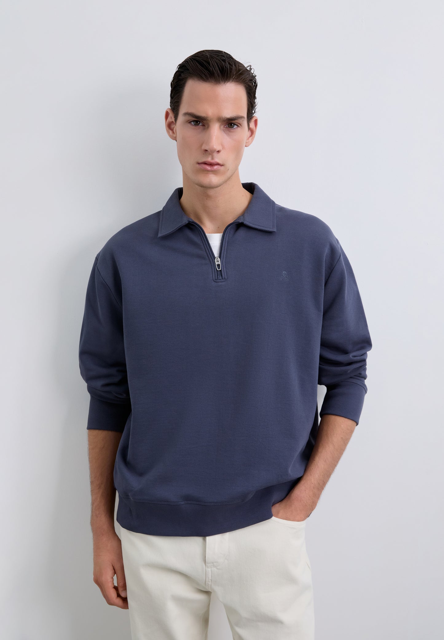 SUDADERA MEDIA CREMALLERA