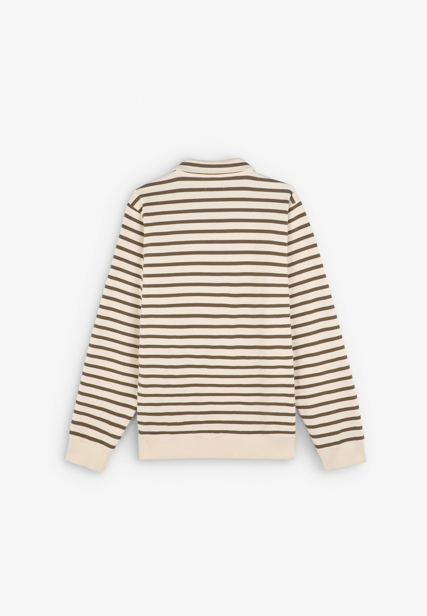 STRIPES ZIPPER SWEATER